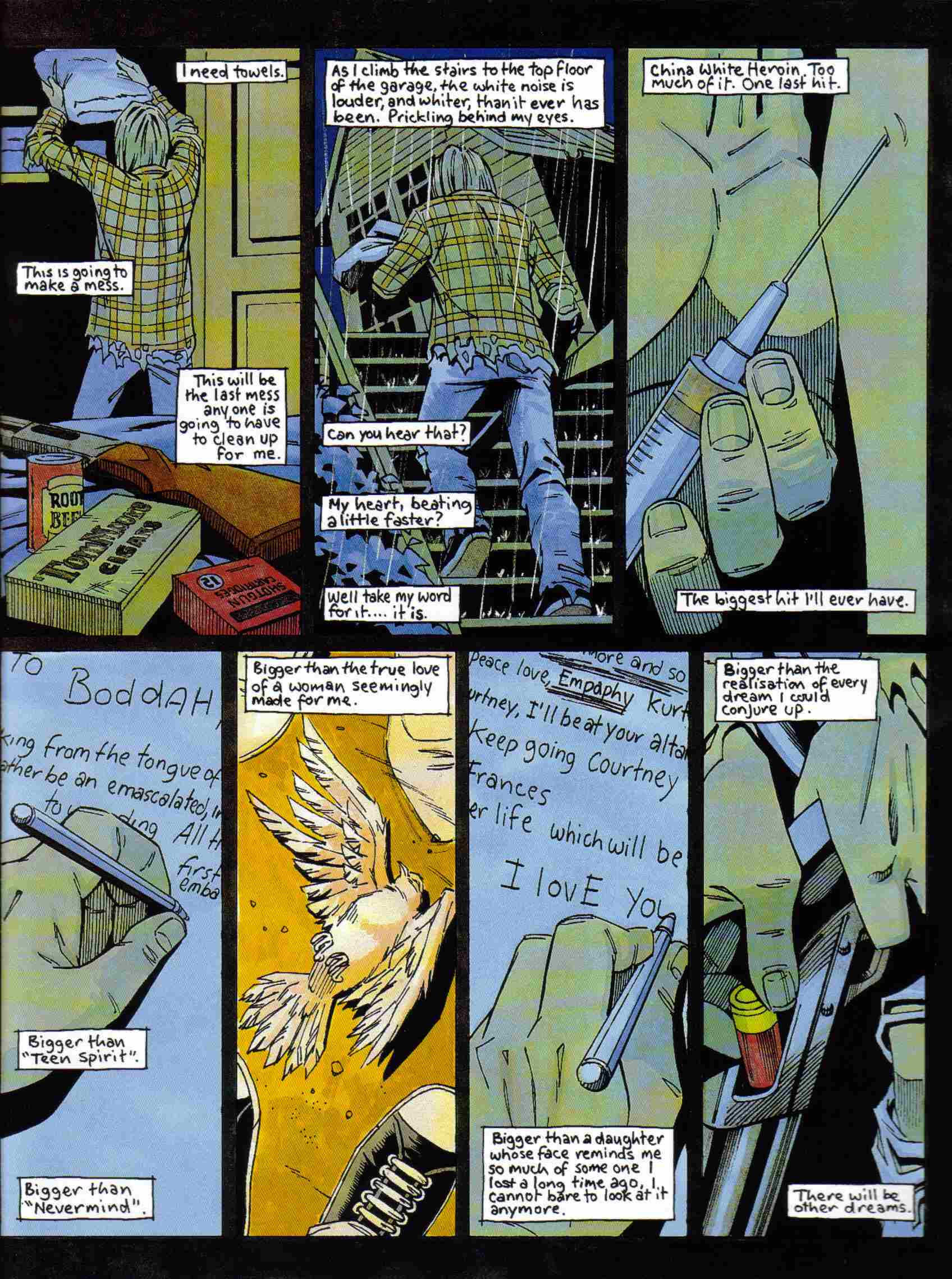 Read online GodSpeed: The Kurt Cobain Graphic comic -  Issue # TPB - 90