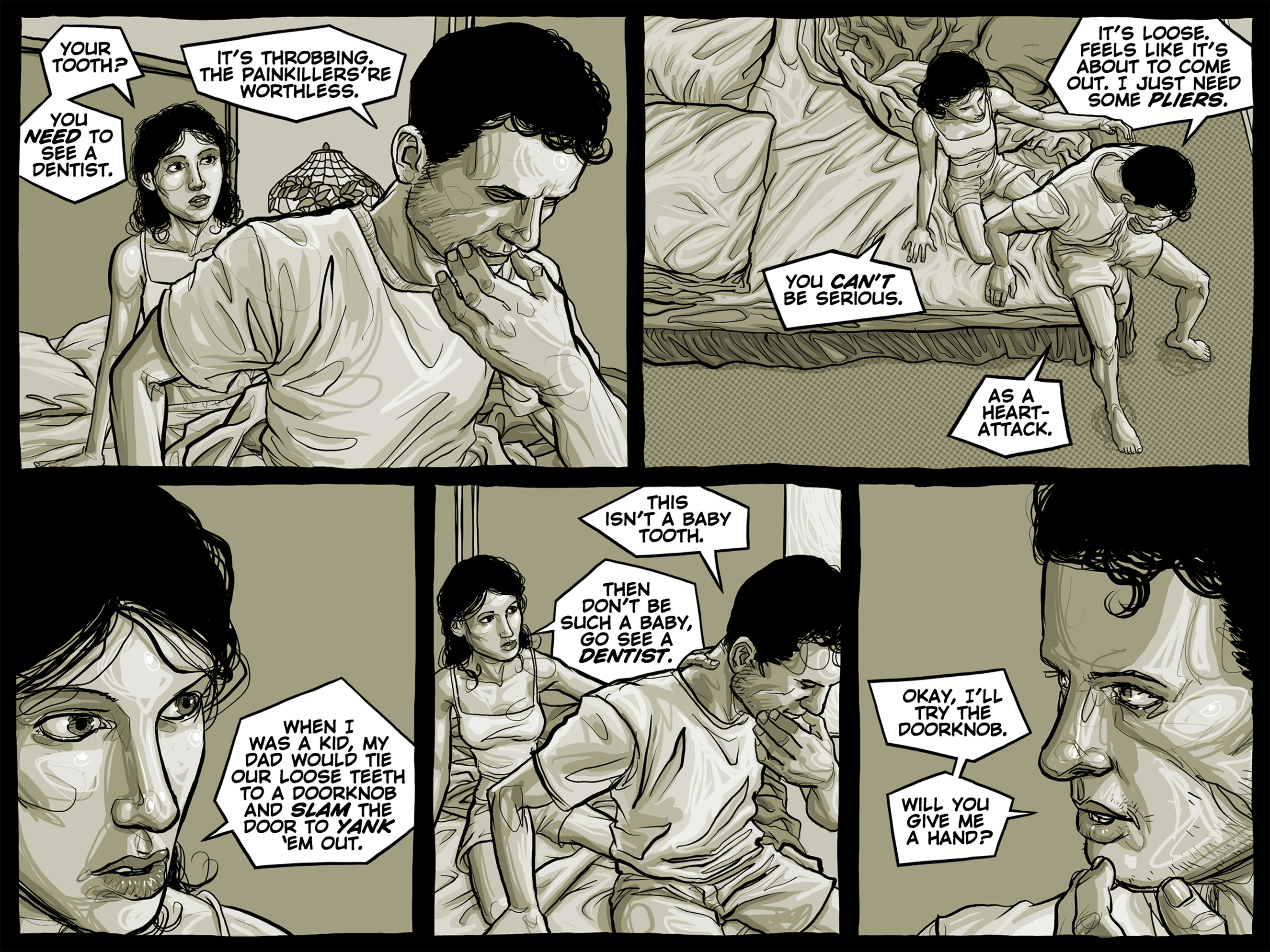 Read online False Positive comic -  Issue #1 - 37