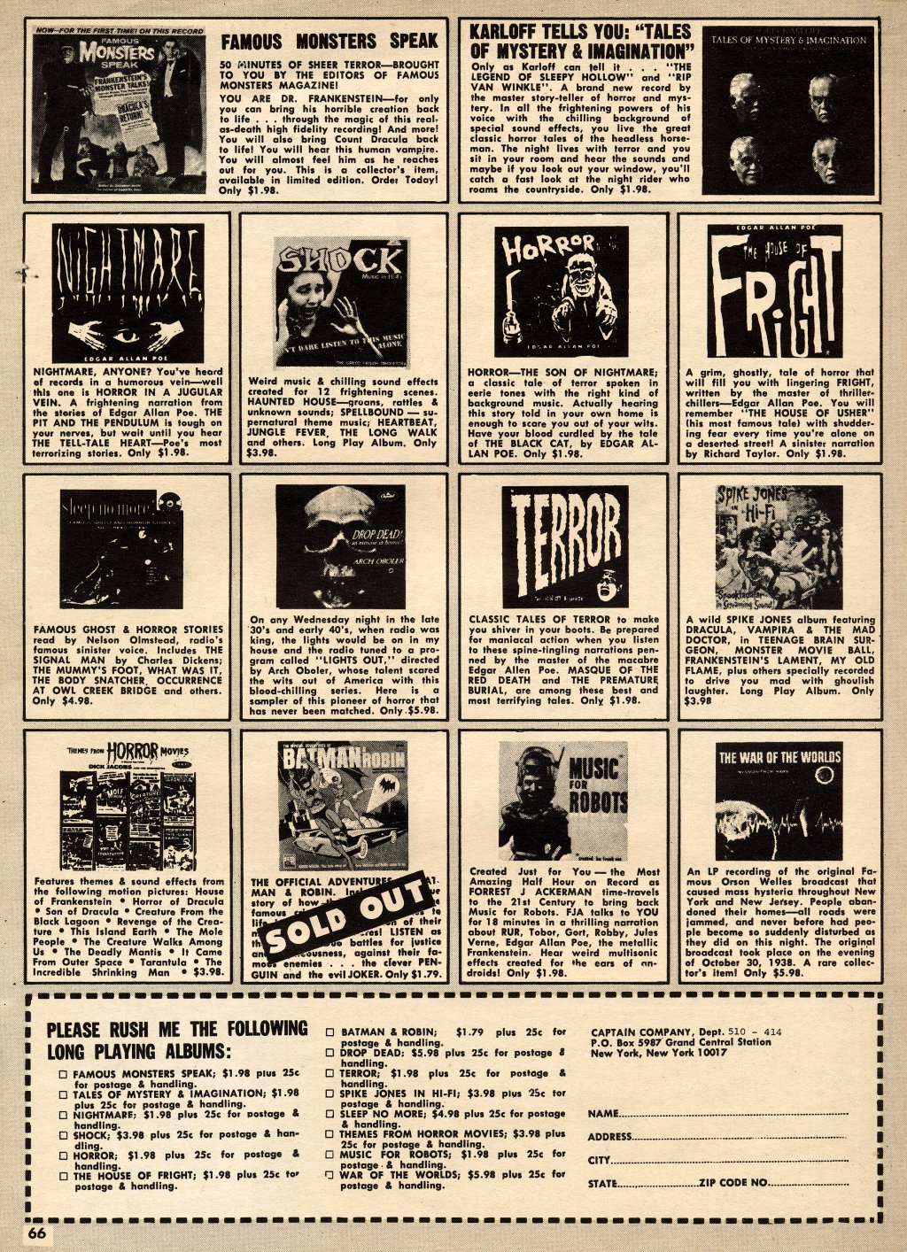 Read online Creepy (1964) comic -  Issue #14 - 66