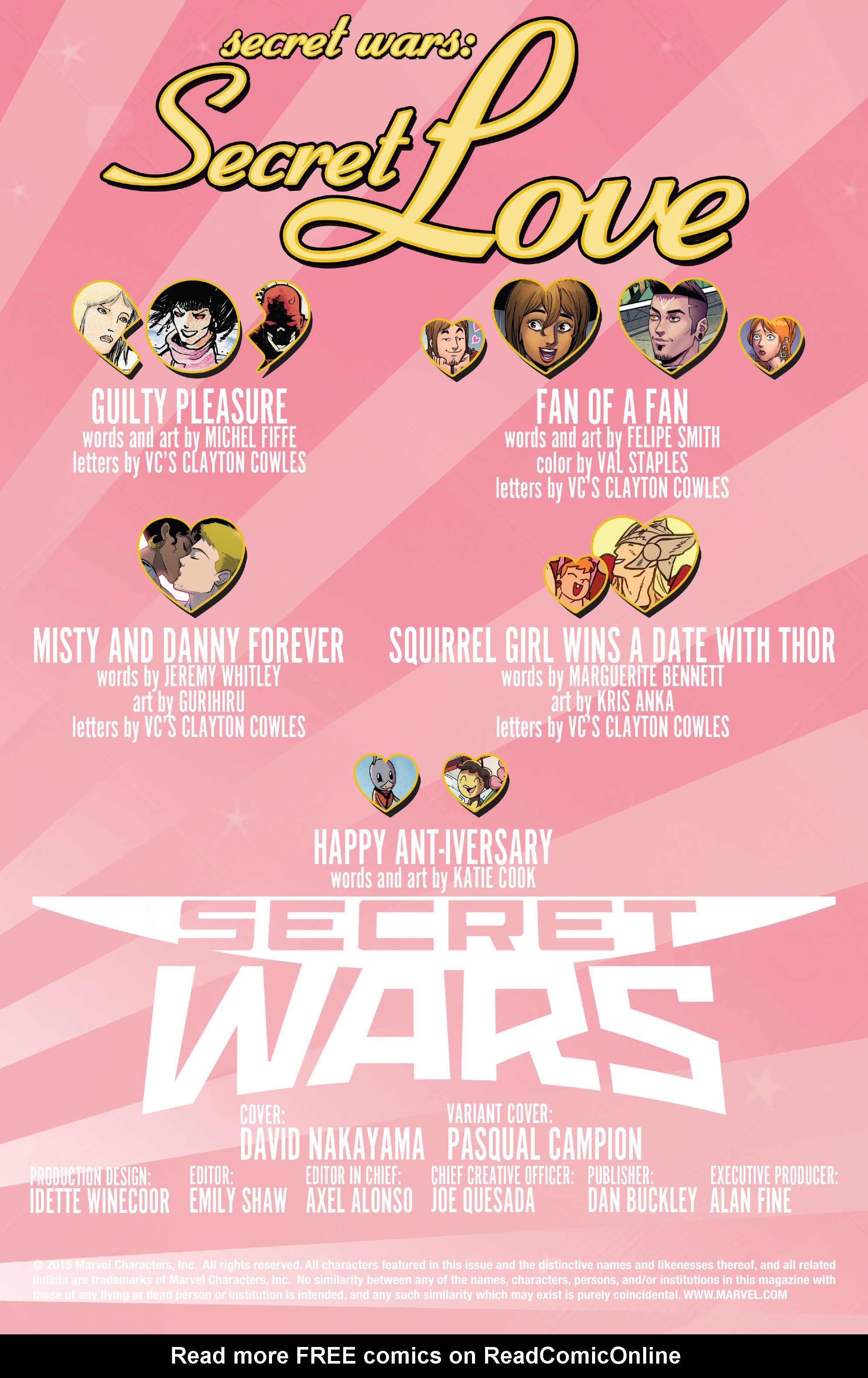 Read online Secret Wars: Secret Love comic -  Issue # Full - 2