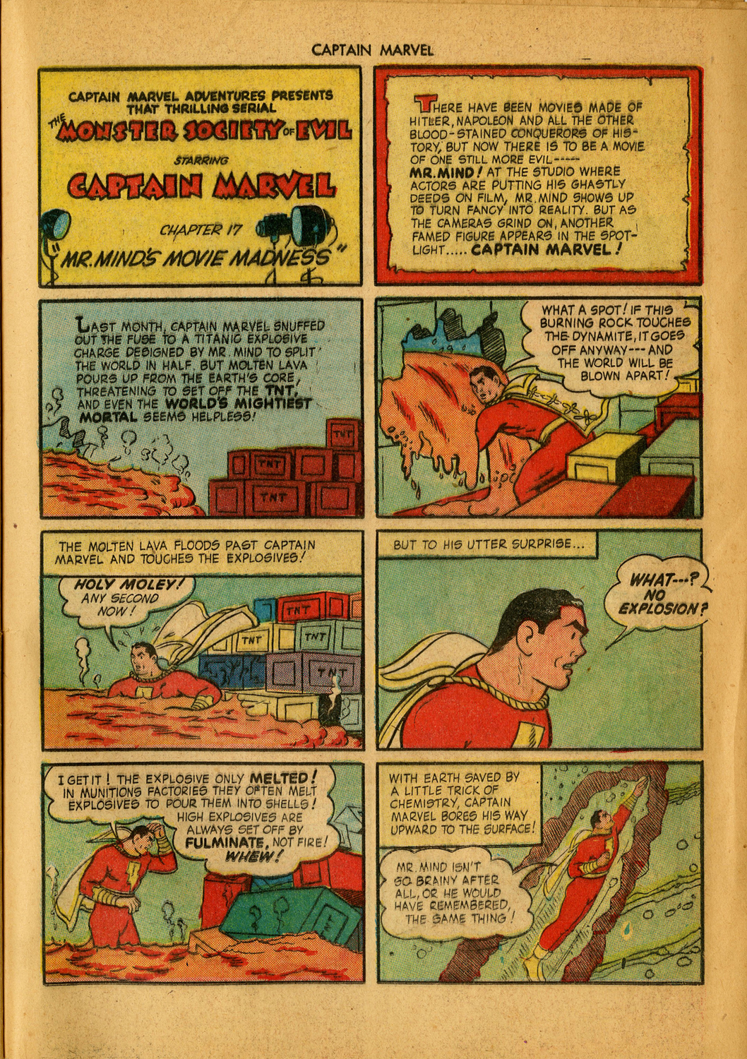 Read online Captain Marvel Adventures comic -  Issue #38 - 41