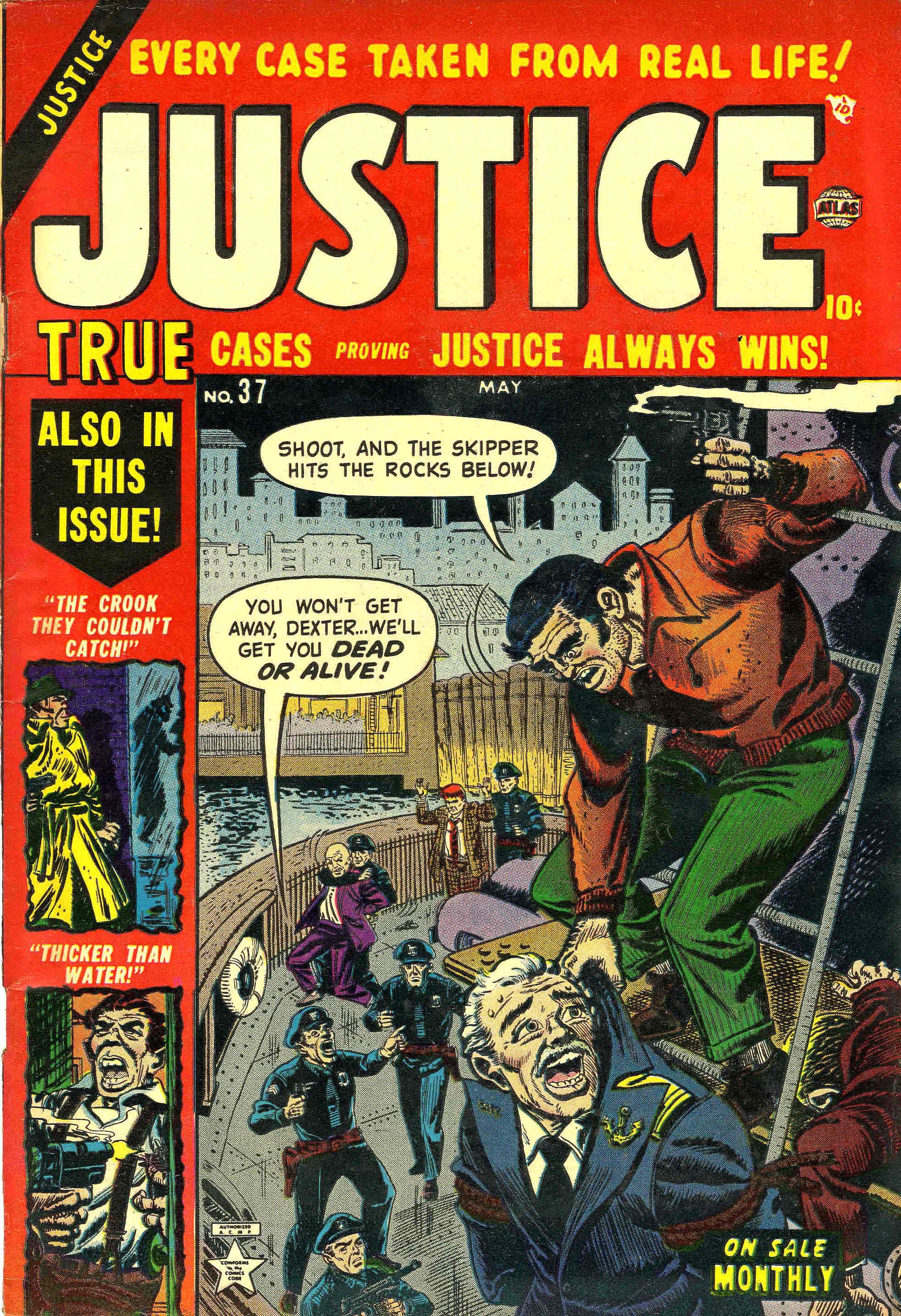 Read online Justice (1947) comic -  Issue #37 - 1