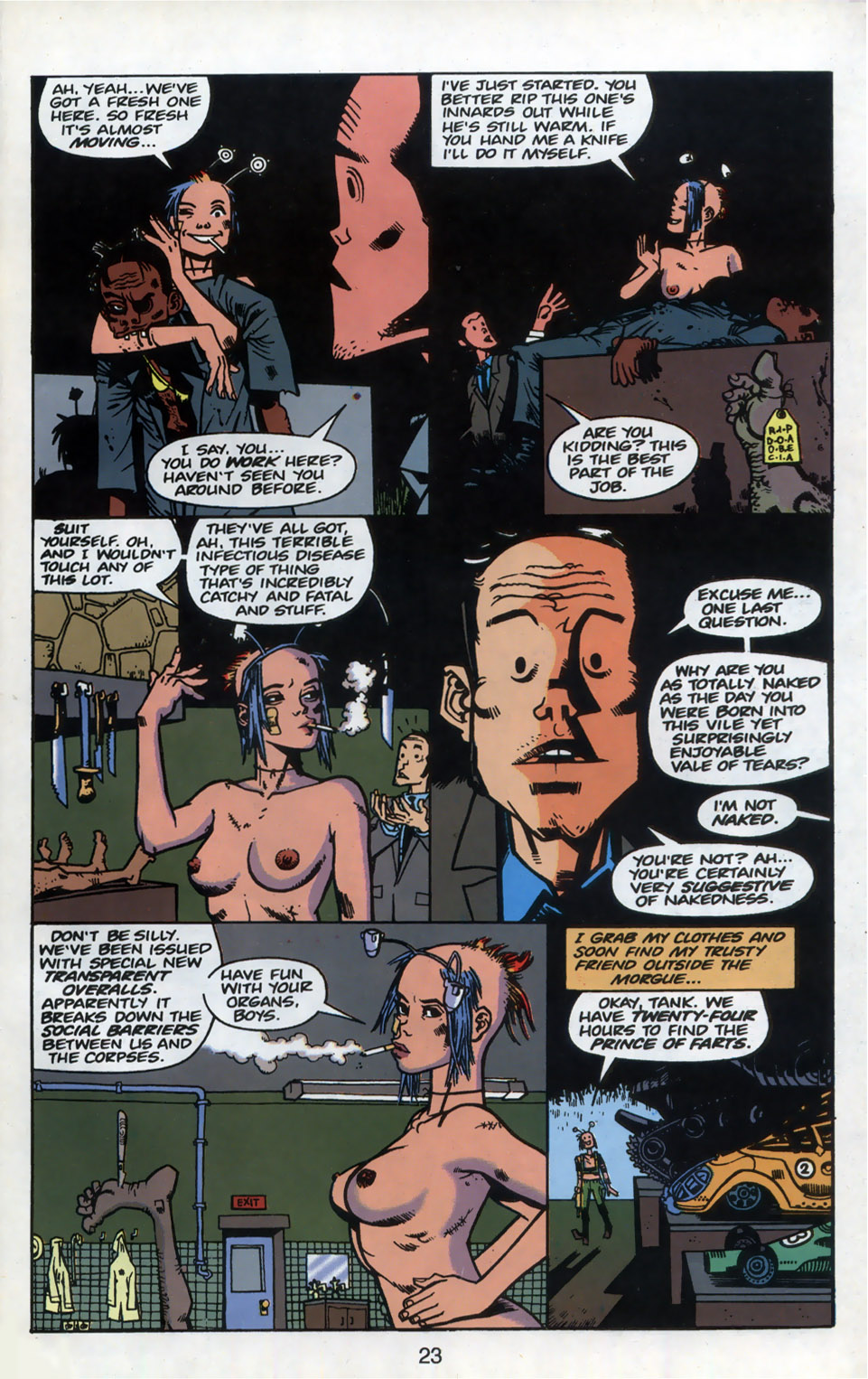 Read online Tank Girl: The Odyssey comic -  Issue #1 - 25