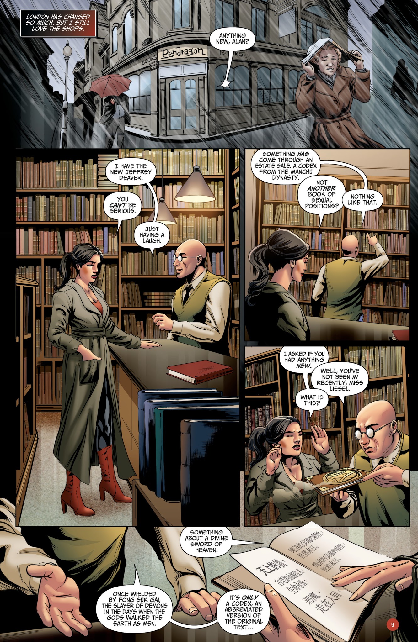 Read online Van Helsing vs. Werewolf comic -  Issue # _TPB 1 - 10