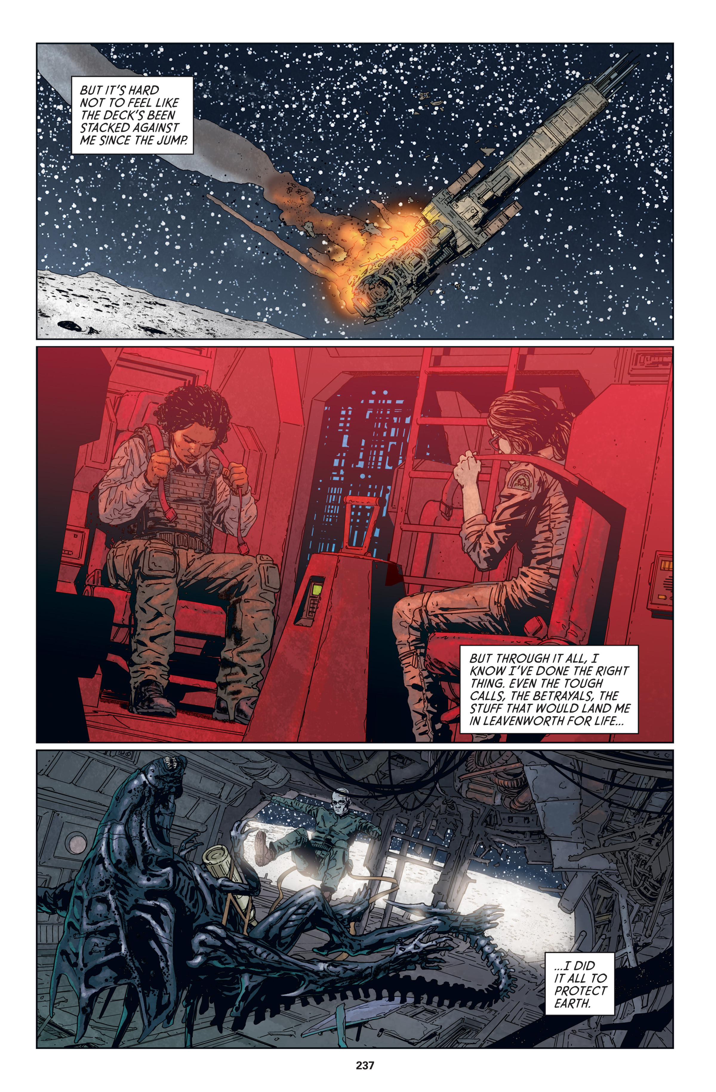 Read online Aliens: Defiance Library Edition comic -  Issue # TPB (Part 3) - 37