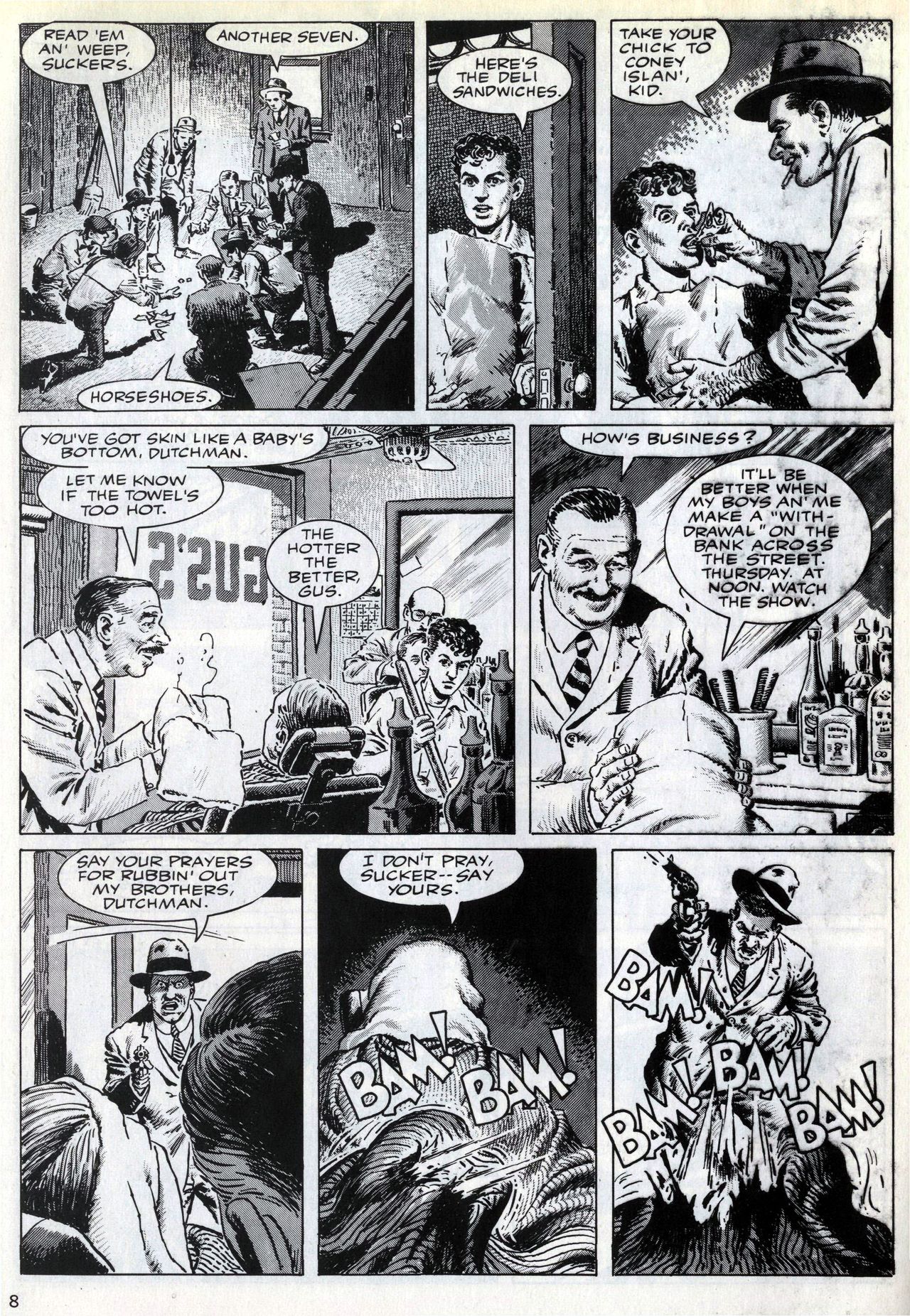 Read online Savage Tales (1985) comic -  Issue #7 - 9