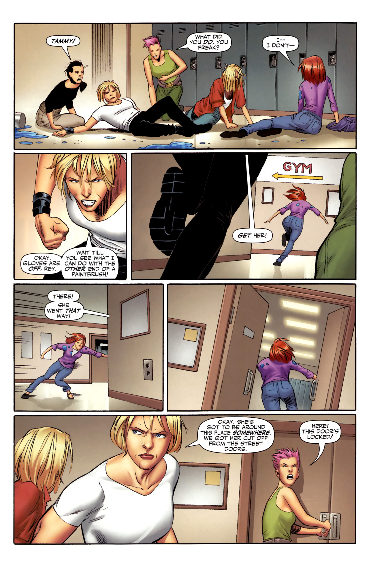 Read online Sigil (2011) comic -  Issue #1 - 18