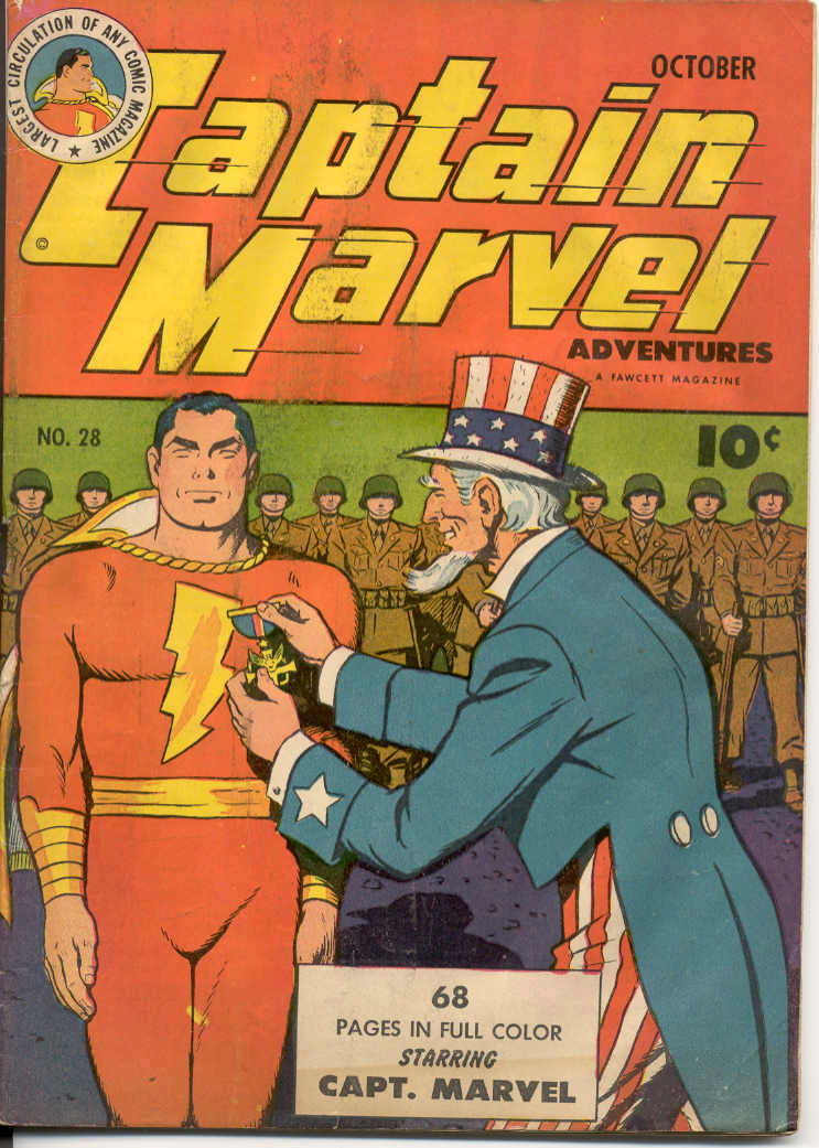 Read online Captain Marvel Adventures comic -  Issue #28 - 1