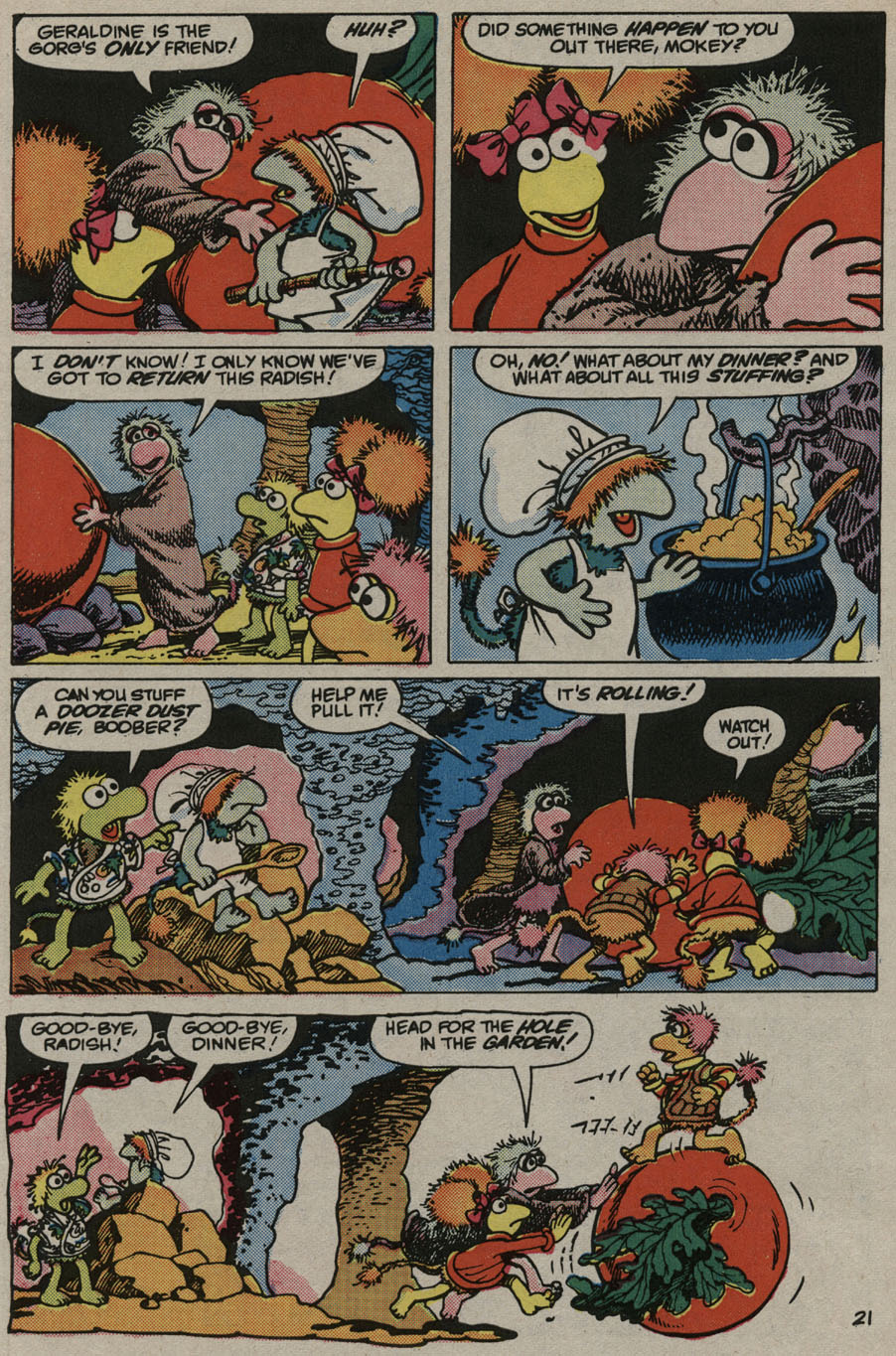 Read online Fraggle Rock comic -  Issue #7 - 32