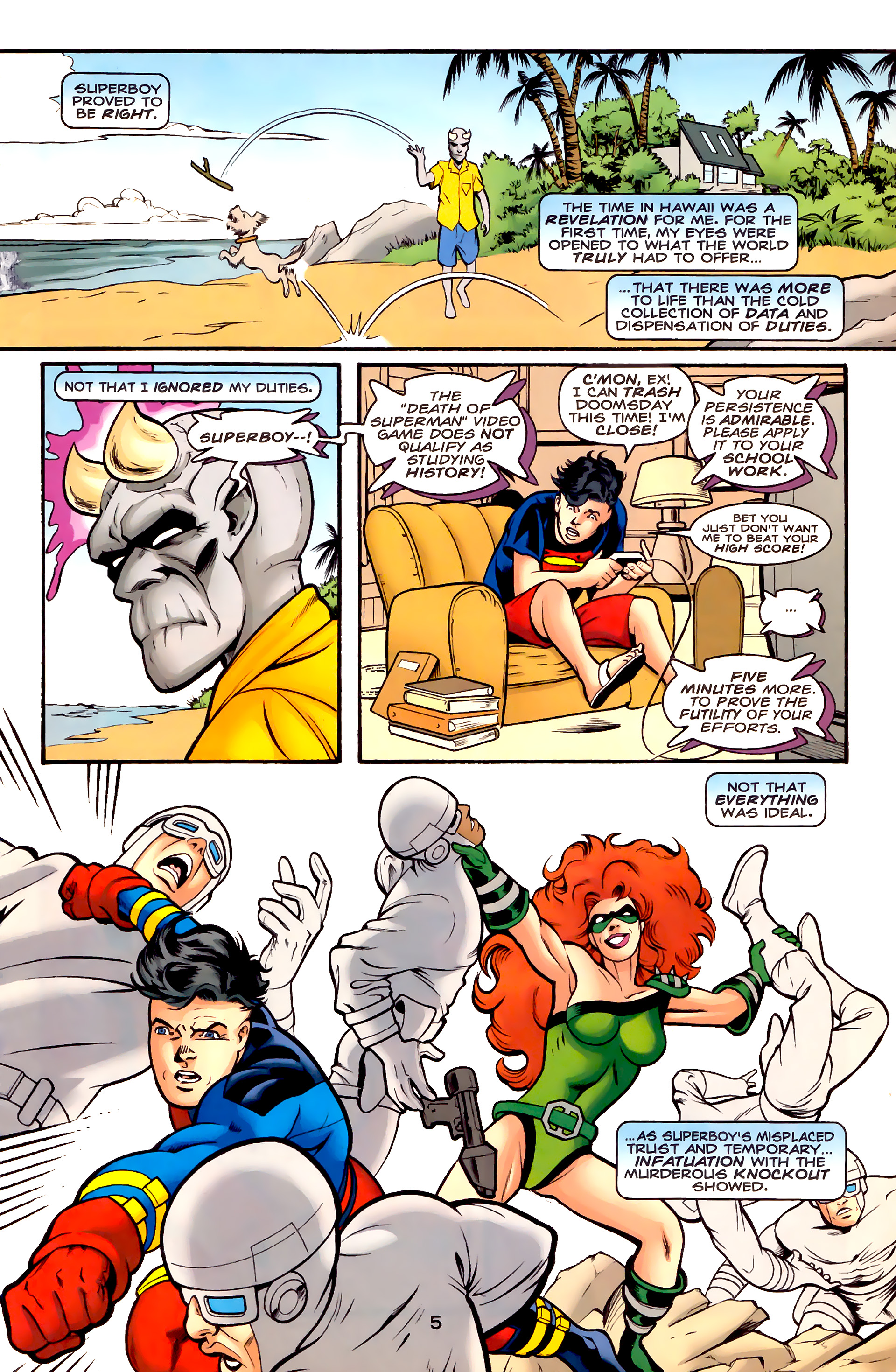 Superboy (1994) 100 Page 5
