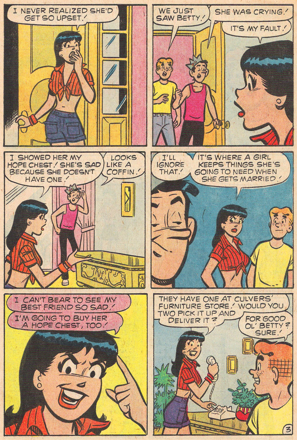 Read online Archie's Girls Betty and Veronica comic -  Issue #252 - 5