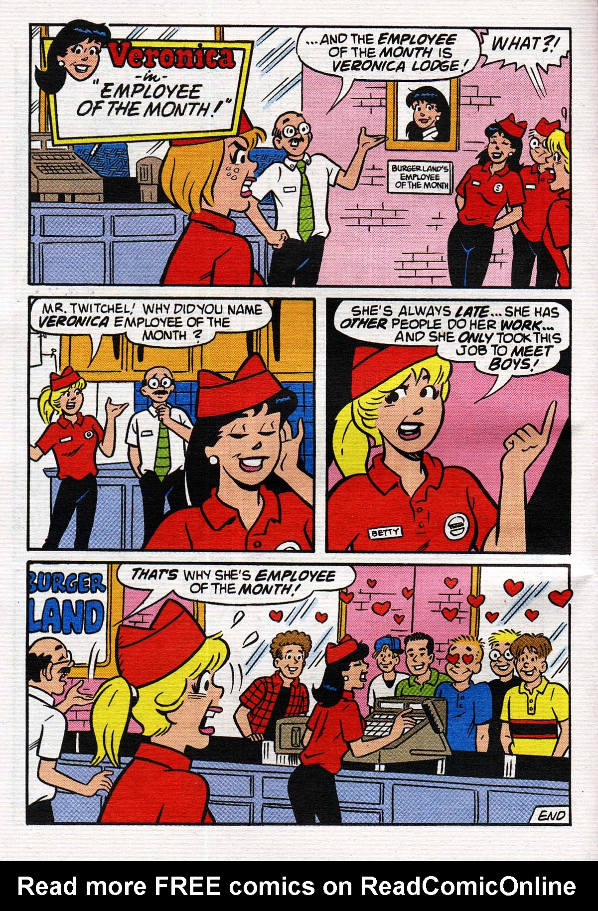Read online Betty and Veronica Digest Magazine comic -  Issue #151 - 59