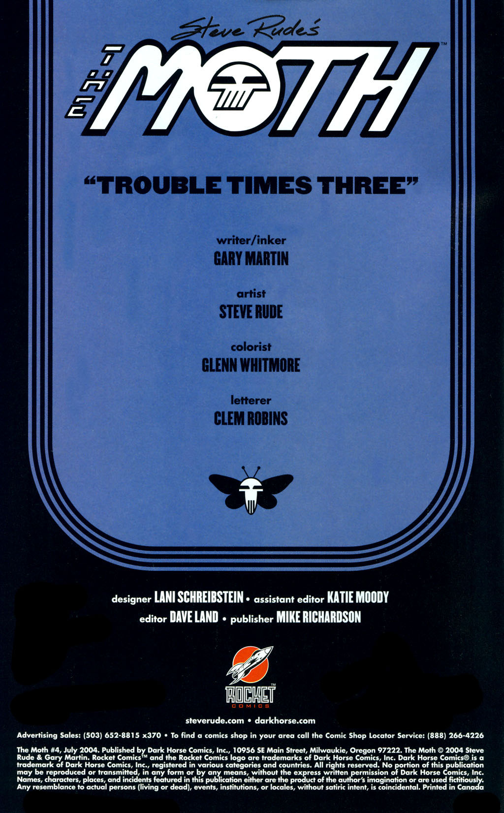 Read online The Moth comic -  Issue #4 - 2