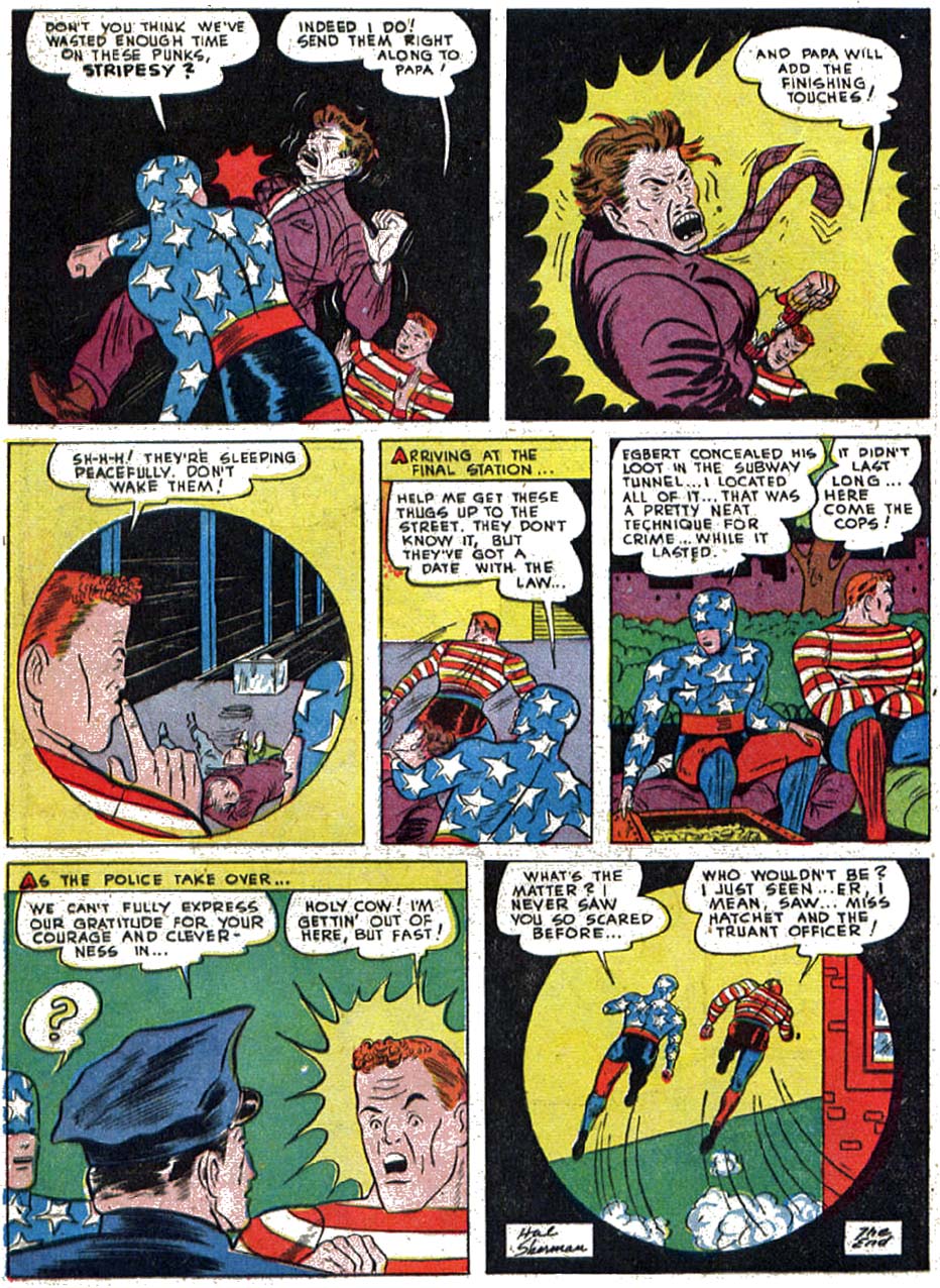 Read online Star Spangled Comics comic -  Issue #10 - 29