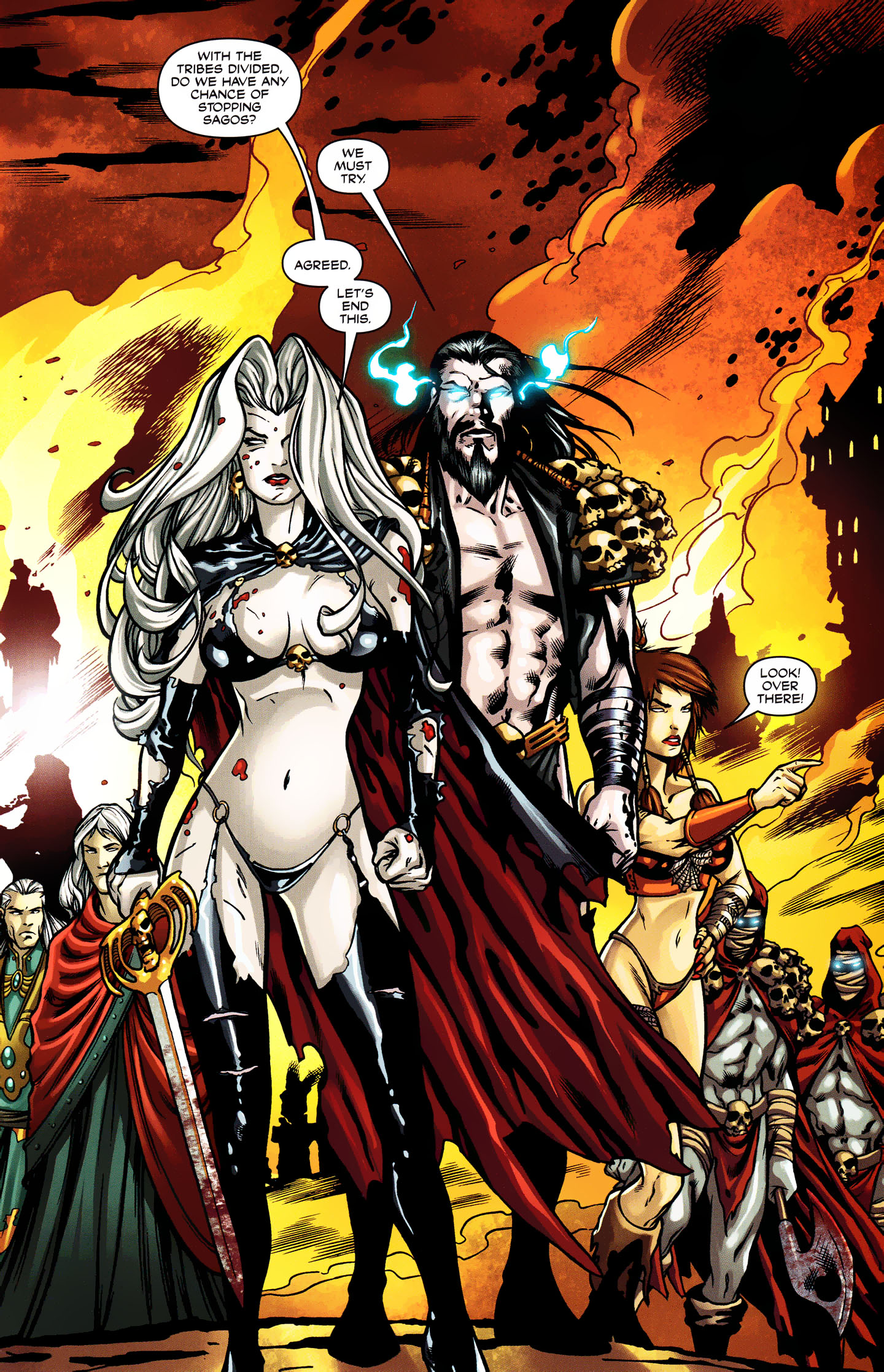 Read online Lady Death: Origins - Cursed comic -  Issue #2 - 24