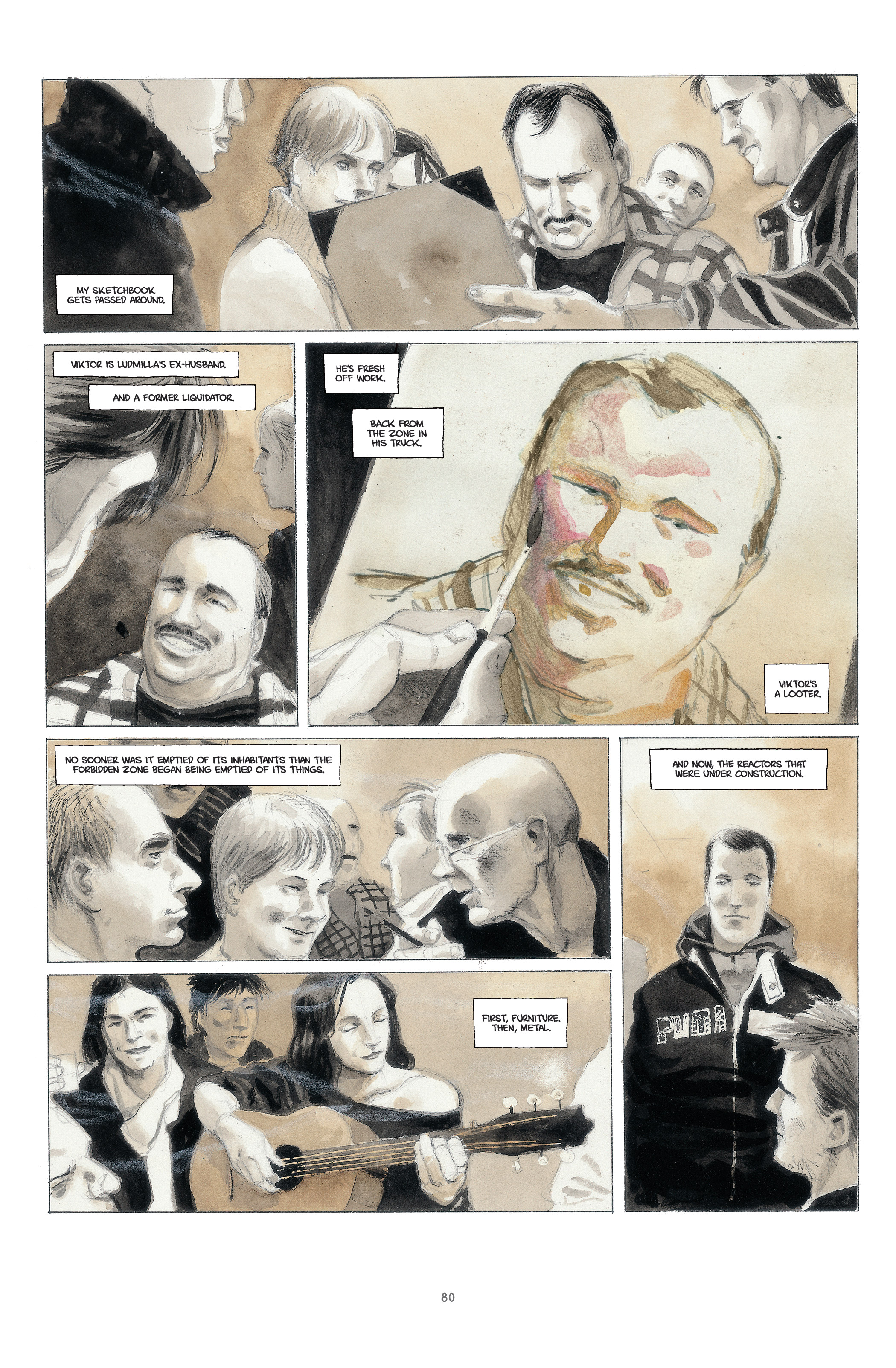 Read online Springtime In Chernobyl comic -  Issue # TPB - 69