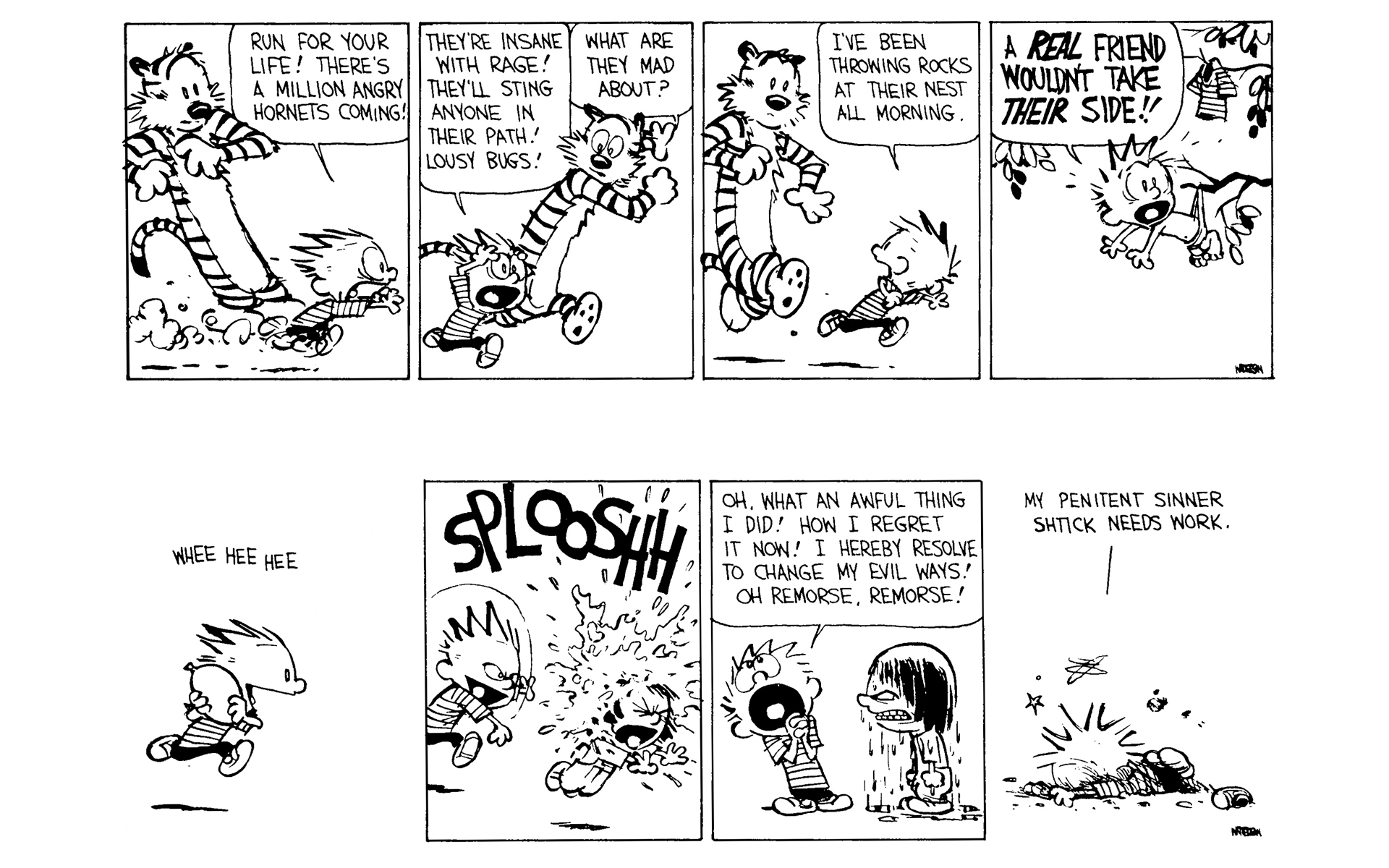 Read online Calvin and Hobbes comic -  Issue #8 - 127