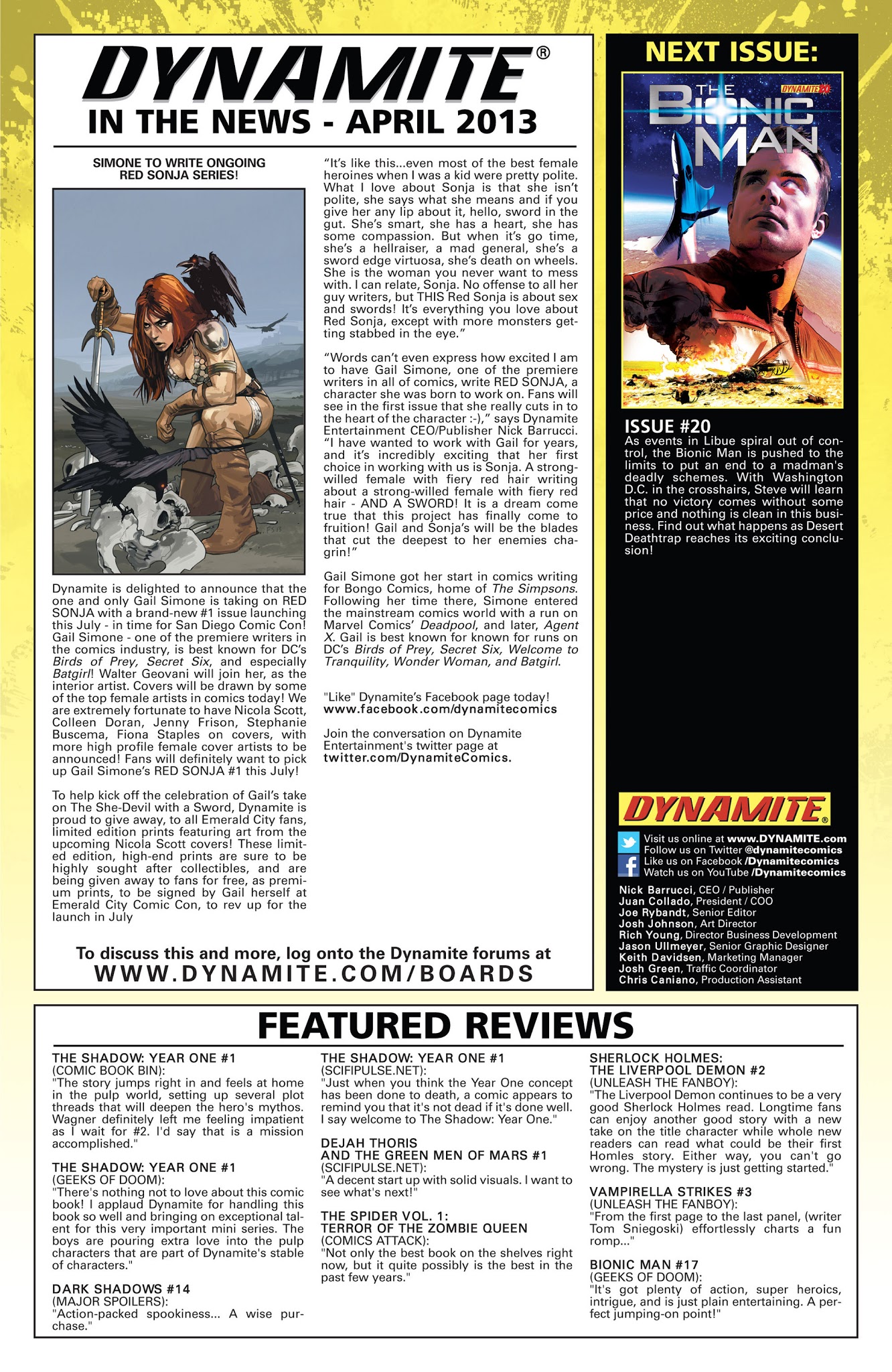 Read online Bionic Man comic -  Issue #19 - 25