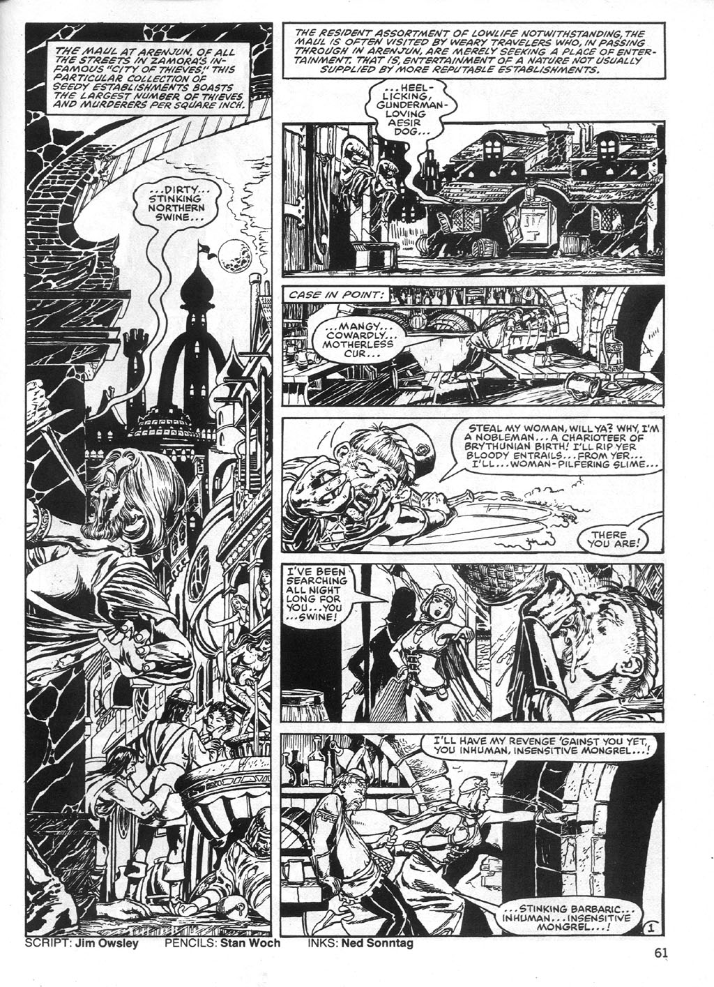 Read online The Savage Sword Of Conan comic -  Issue #99 - 60
