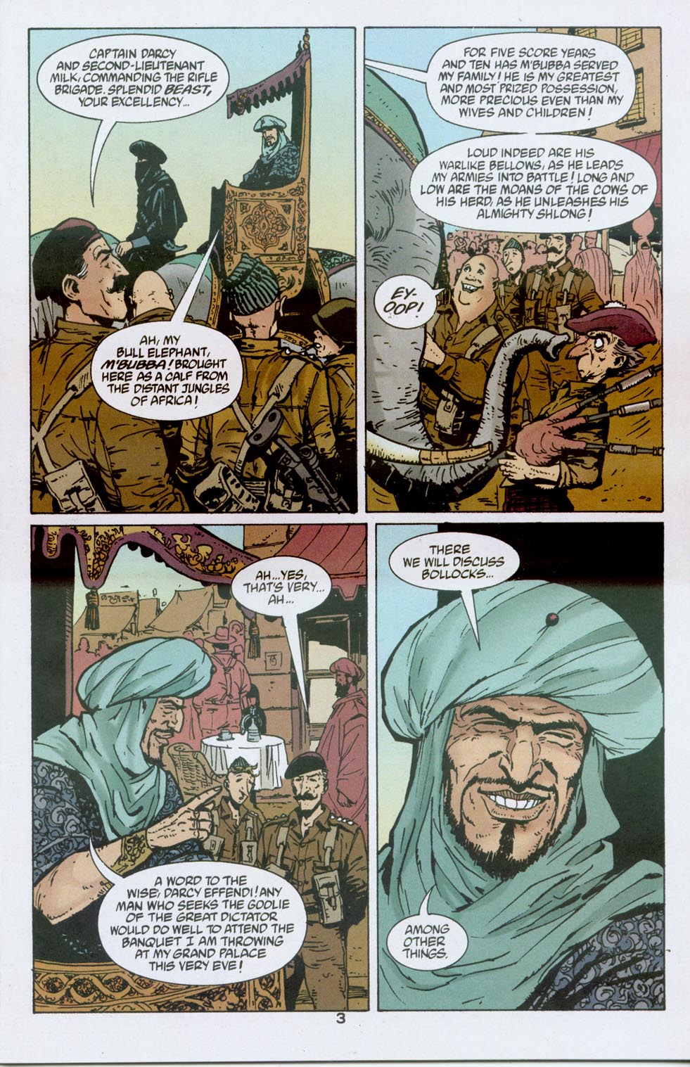 Read online Adventures in the Rifle Brigade: Operation Bollock comic -  Issue #2 - 4