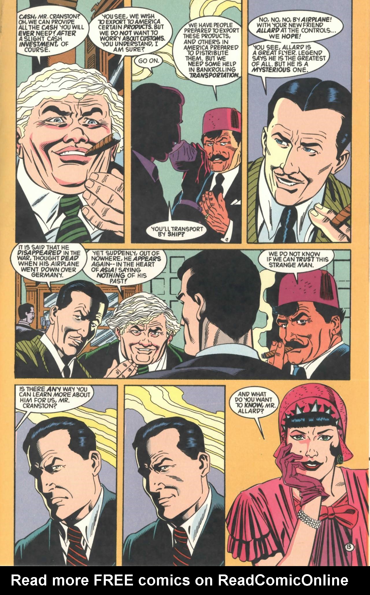 Read online The Shadow Strikes! comic -  Issue #30 - 13