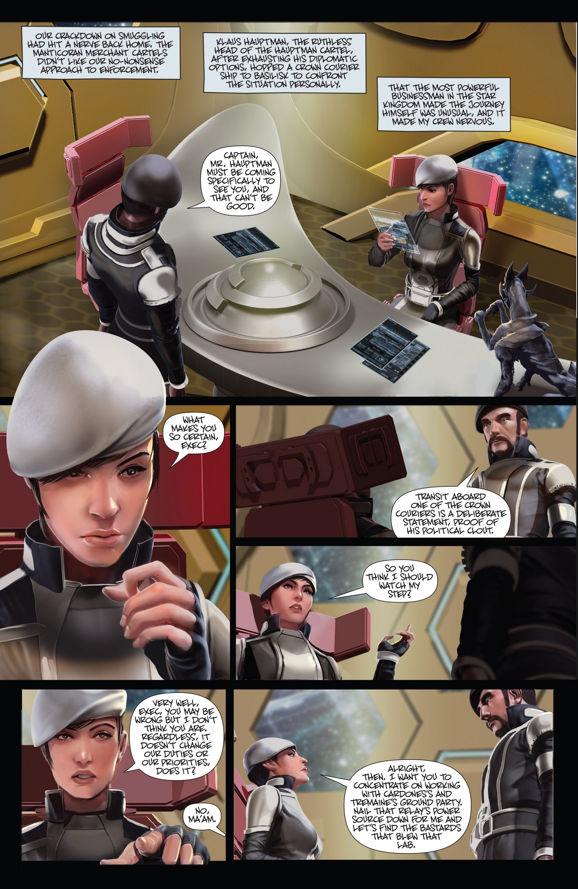 Read online Tales of Honor (2014) comic -  Issue #3 - 9