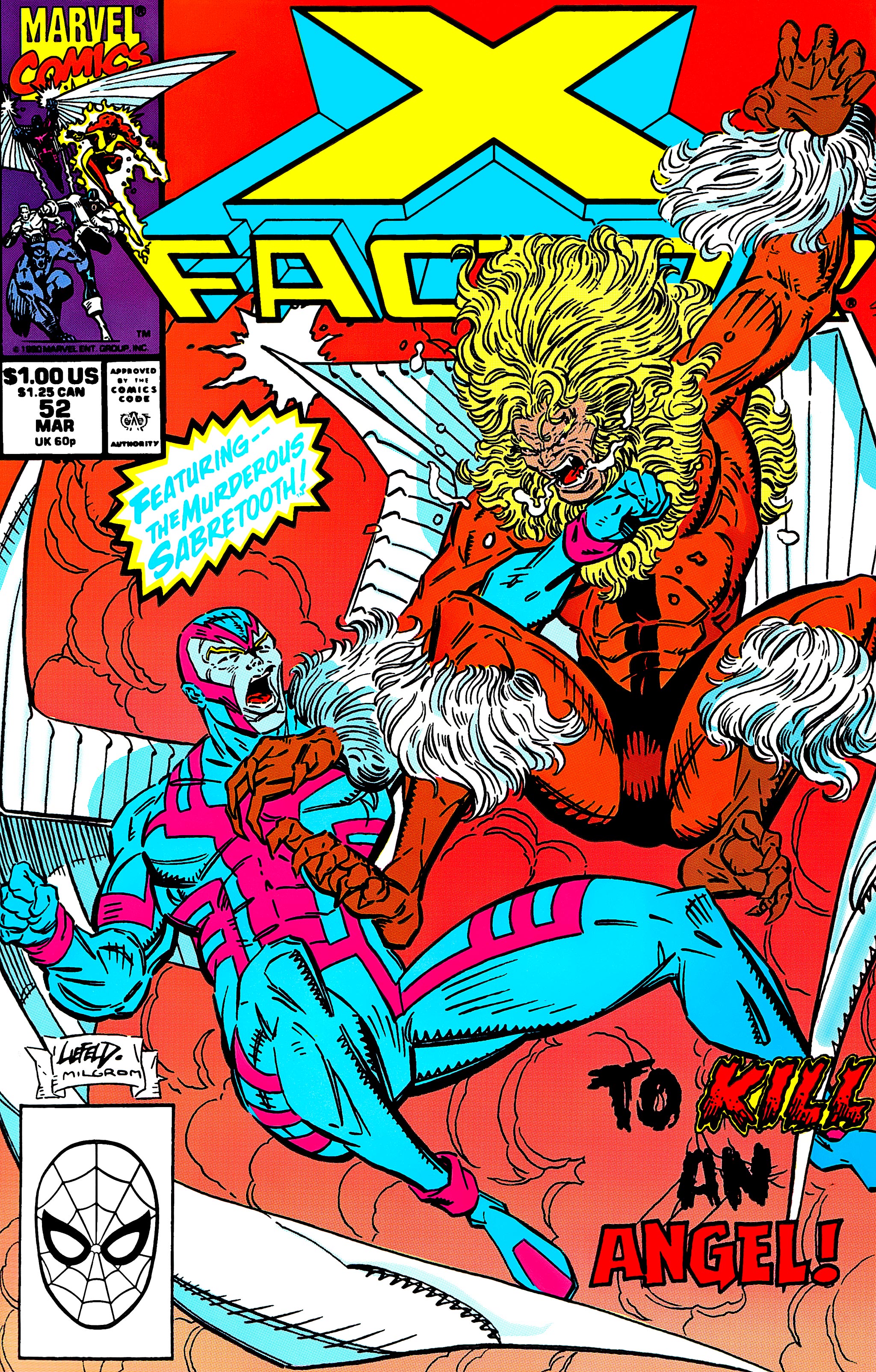 Read online X-Factor (1986) comic -  Issue #52 - 1