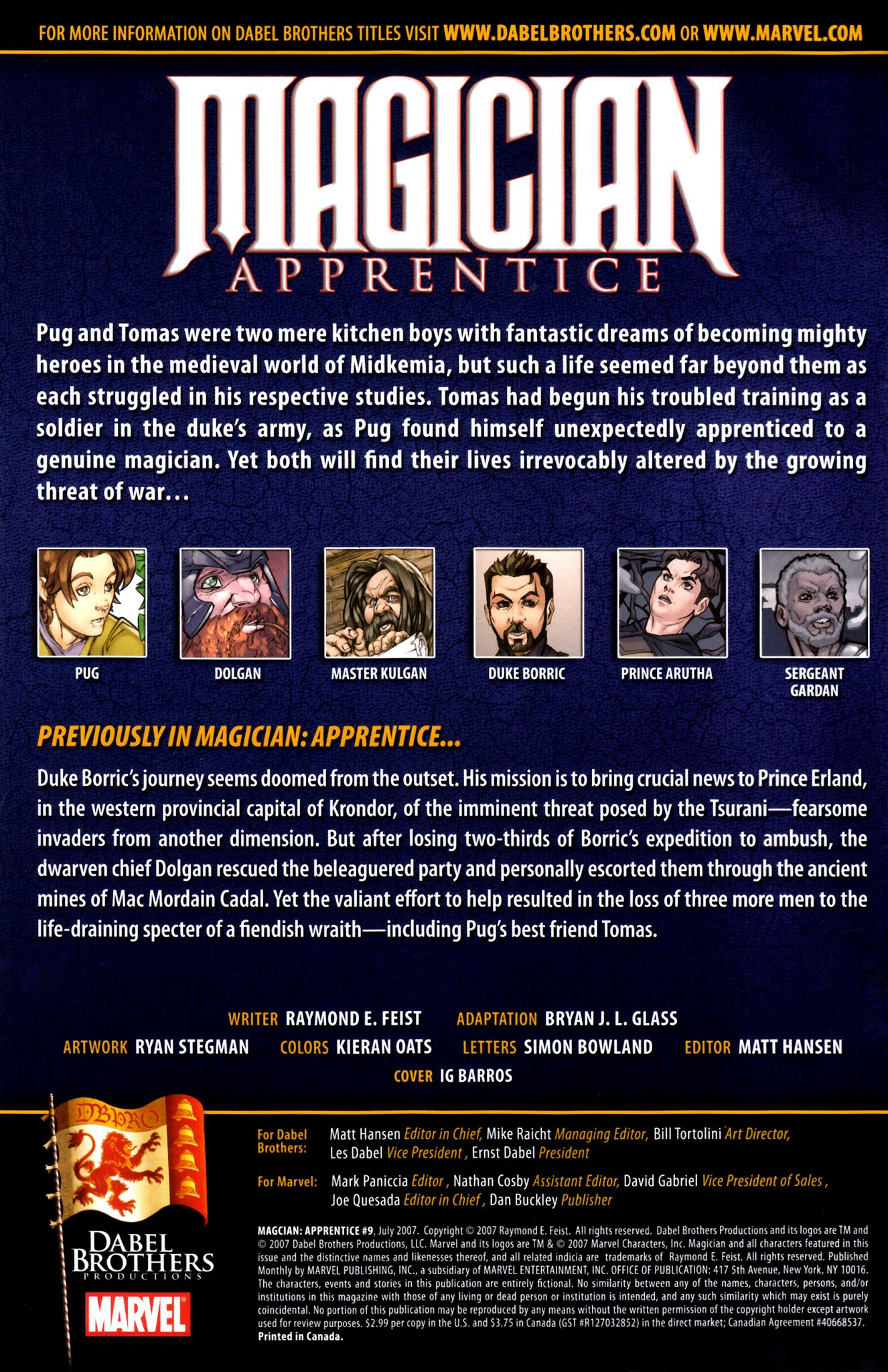 Read online Magician: Apprentice comic -  Issue #9 - 2