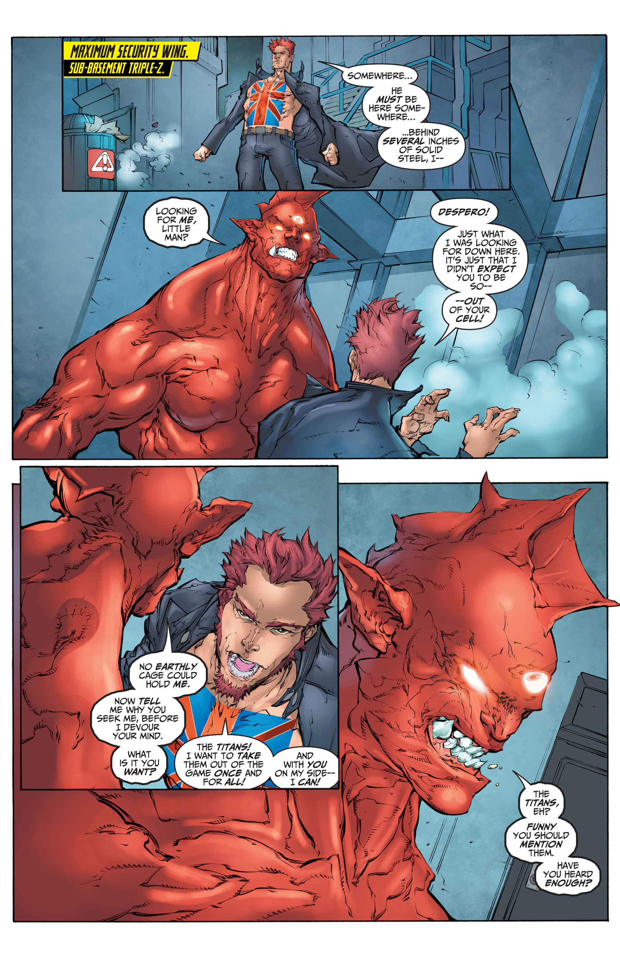Read online Teen Titans (2014) comic -  Issue #13 - 14
