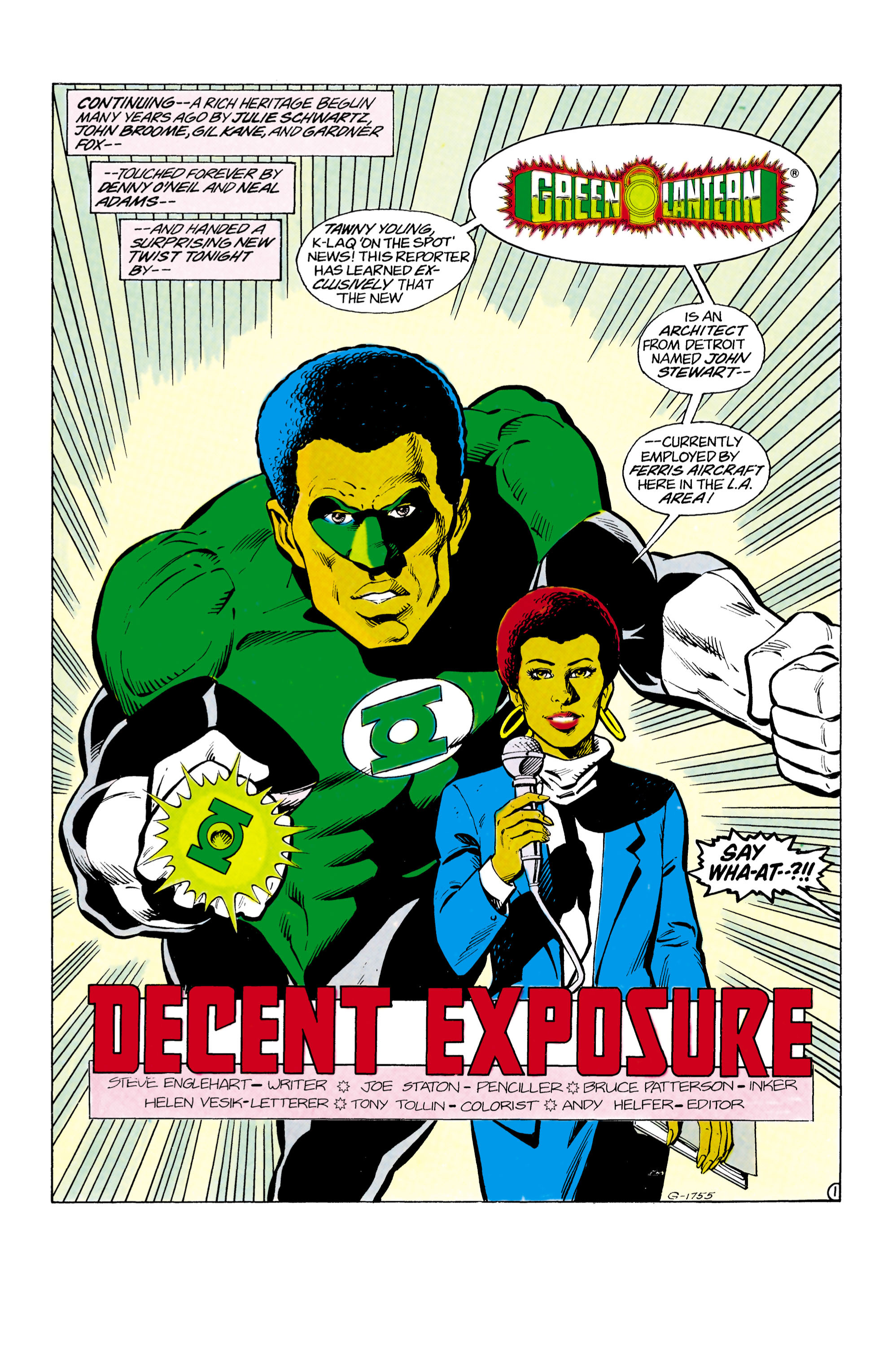 Read online Green Lantern (1960) comic -  Issue #188 - 2