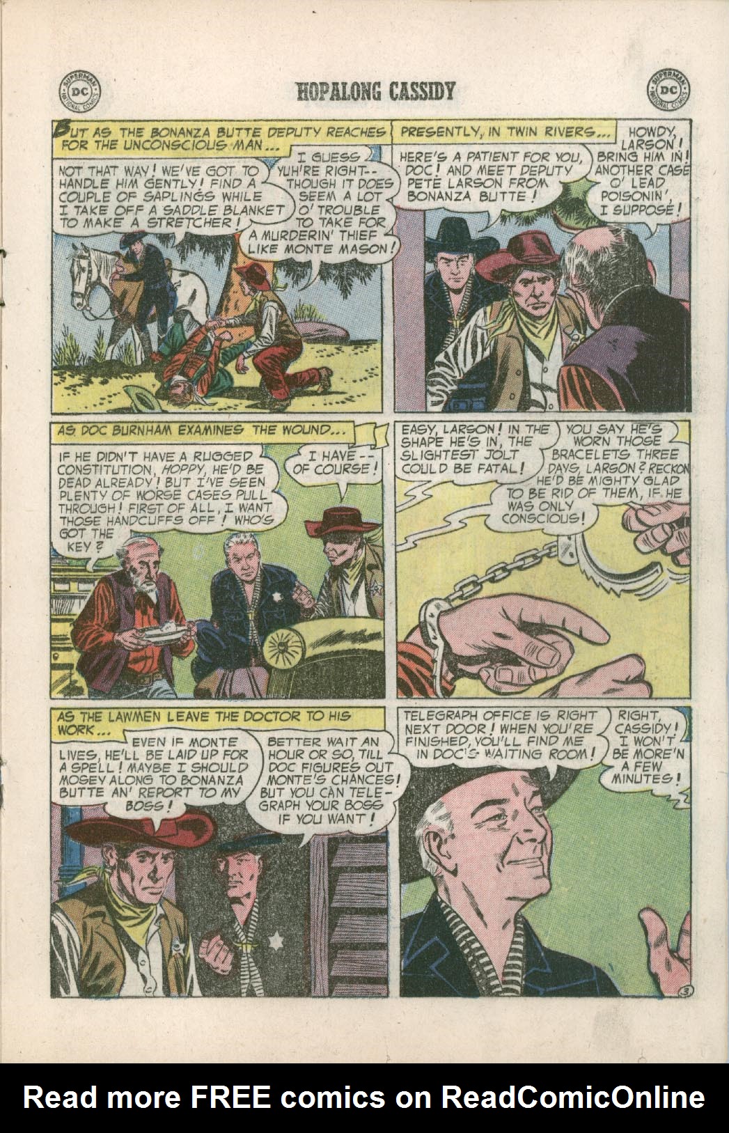 Read online Hopalong Cassidy comic -  Issue #96 - 17