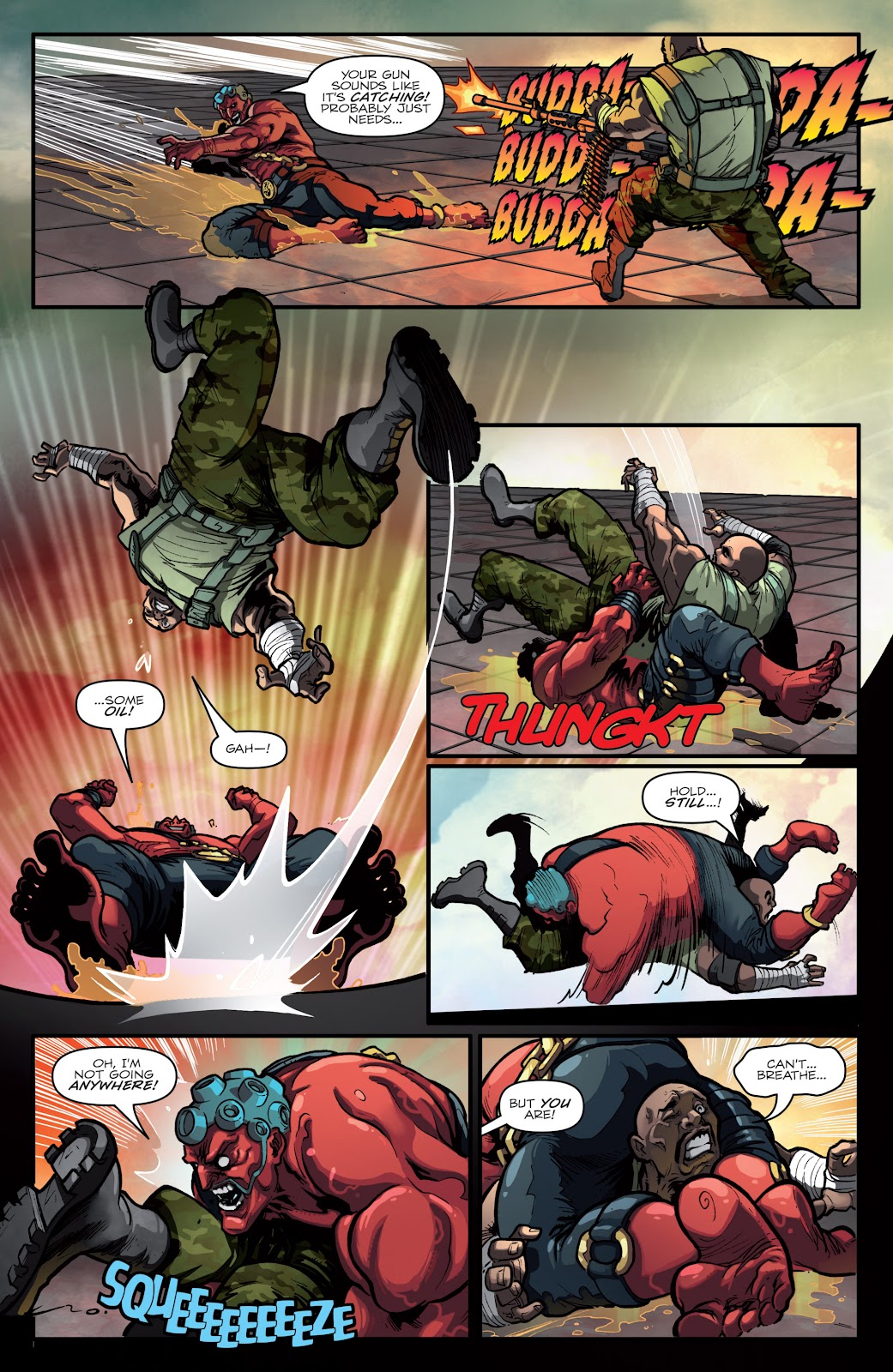 Street Fighter X G.I. Joe issue 1 - Page 20
