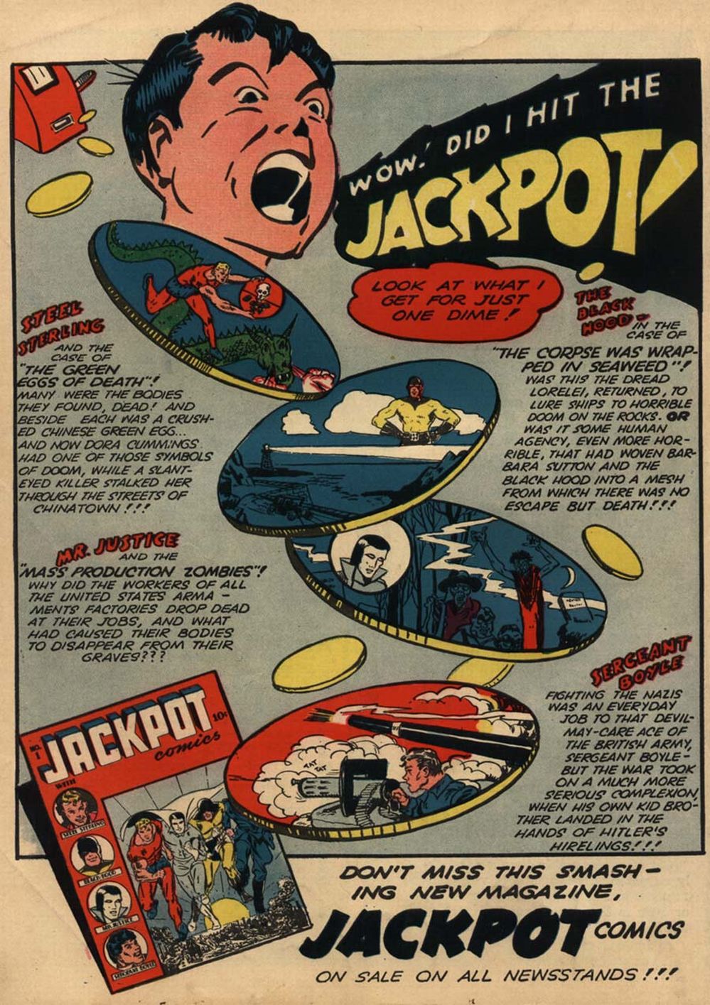 Read online Pep Comics comic -  Issue #16 - 68