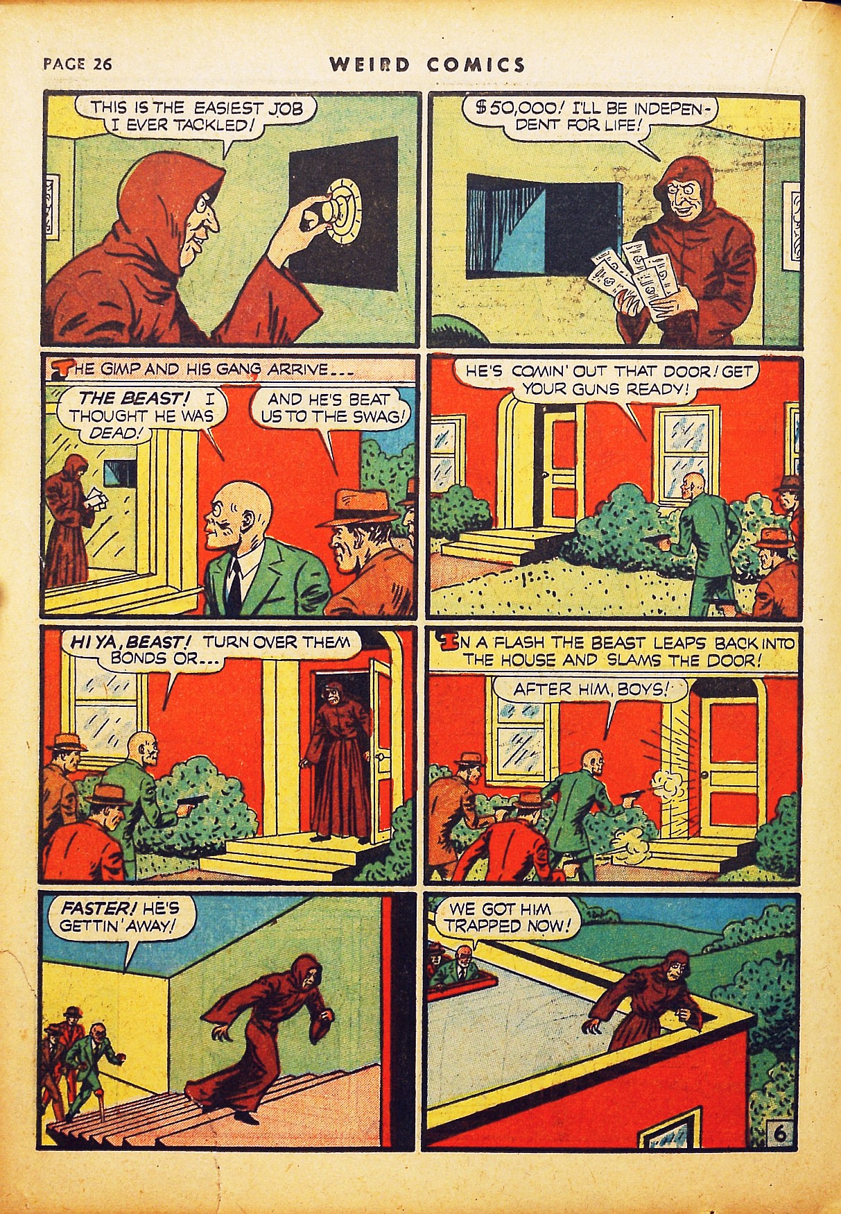 Read online Weird Comics comic -  Issue #12 - 28