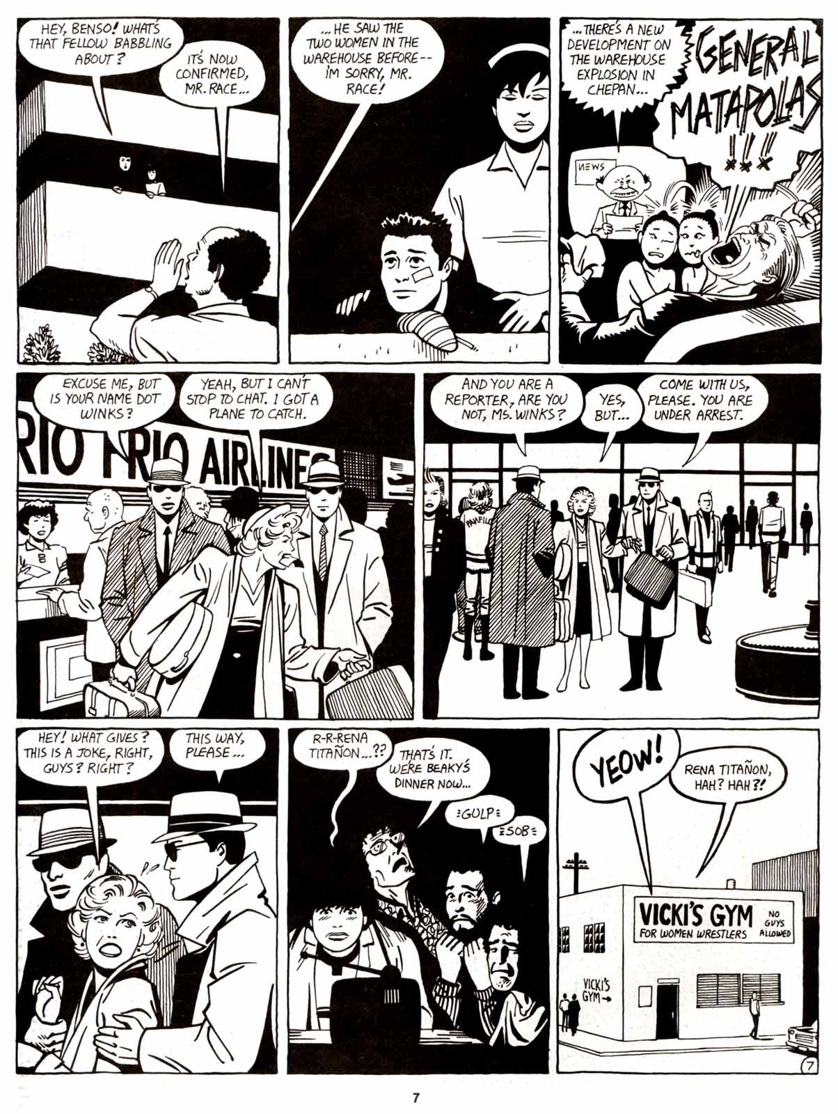 Read online Love and Rockets (1982) comic -  Issue #9 - 9