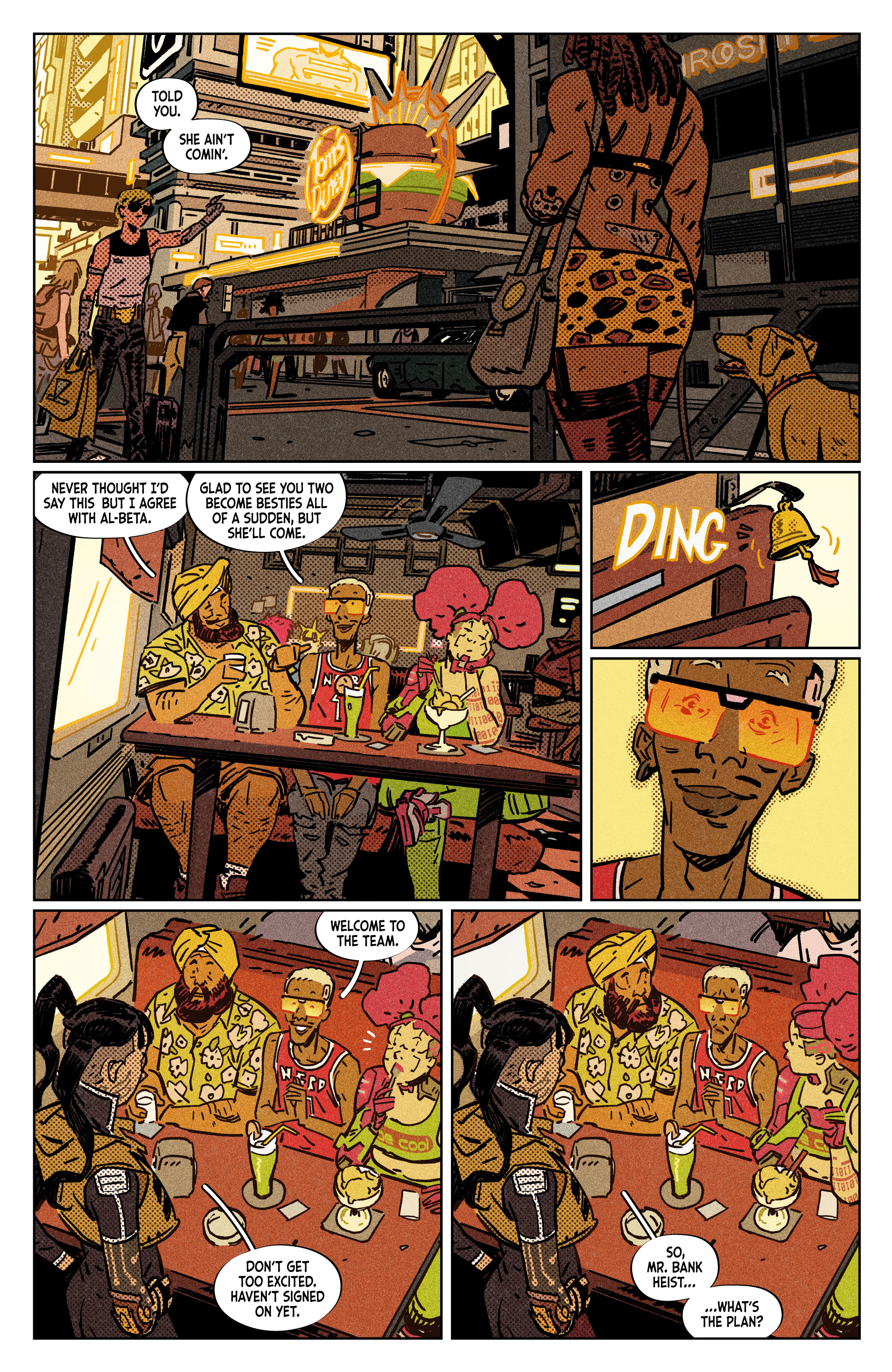 Read online Cyberpunk 2077: Blackout comic -  Issue #2 - 21