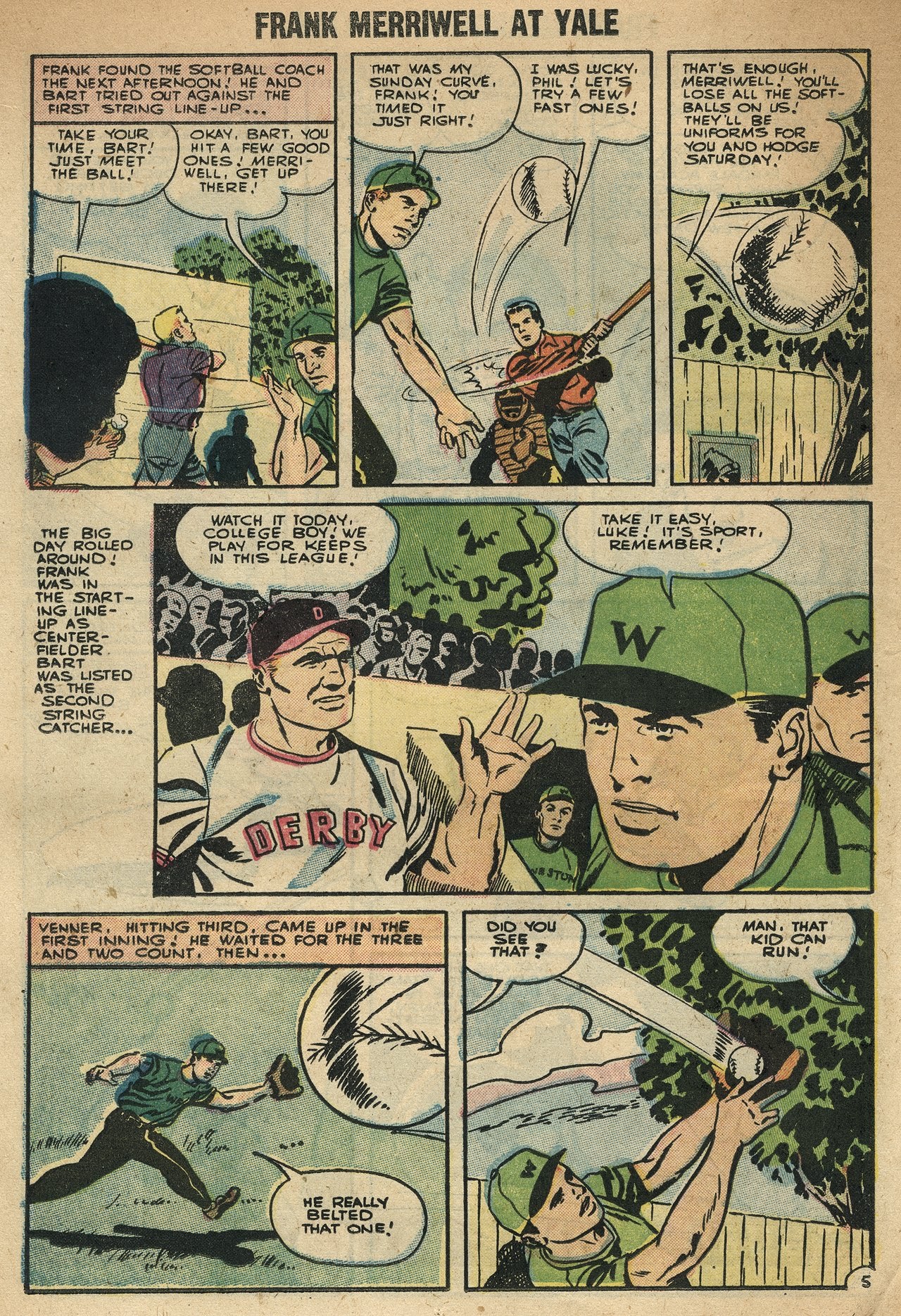 Read online Frank Merriwell At Yale comic -  Issue #3 - 14