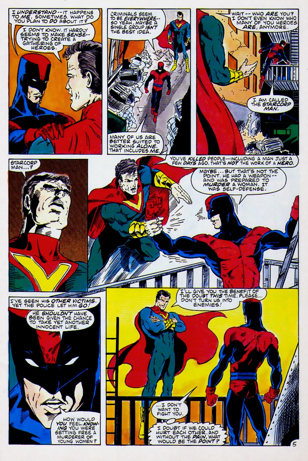 Read online Hero Alliance (1989) comic -  Issue #2 - 7