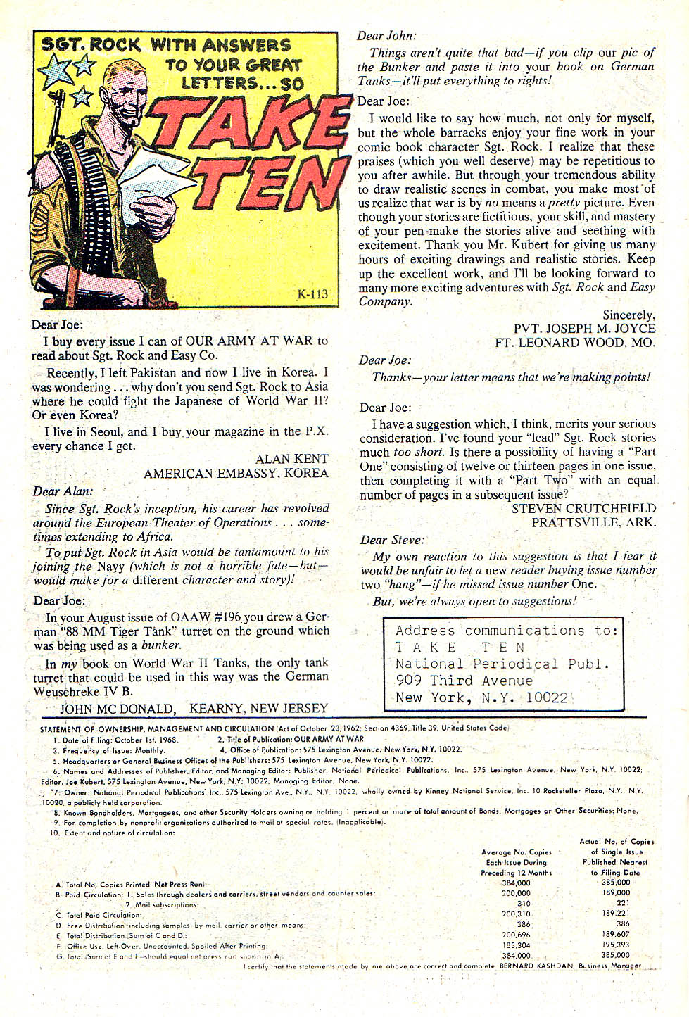 Read online Our Army at War (1952) comic -  Issue #205 - 34