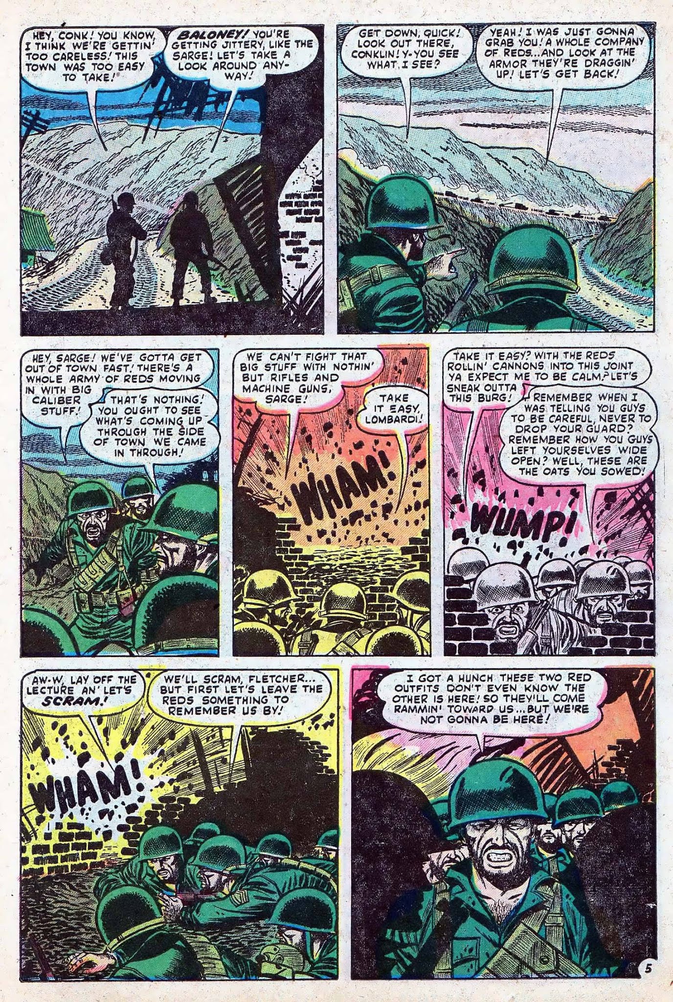 Read online Combat (1952) comic -  Issue #4 - 7
