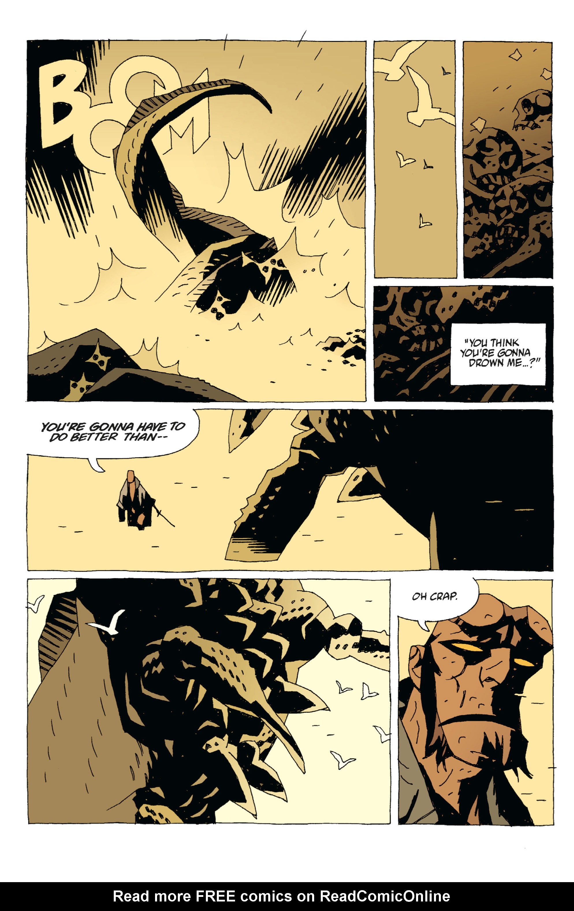 Read online Hellboy comic -  Issue #6 - 88