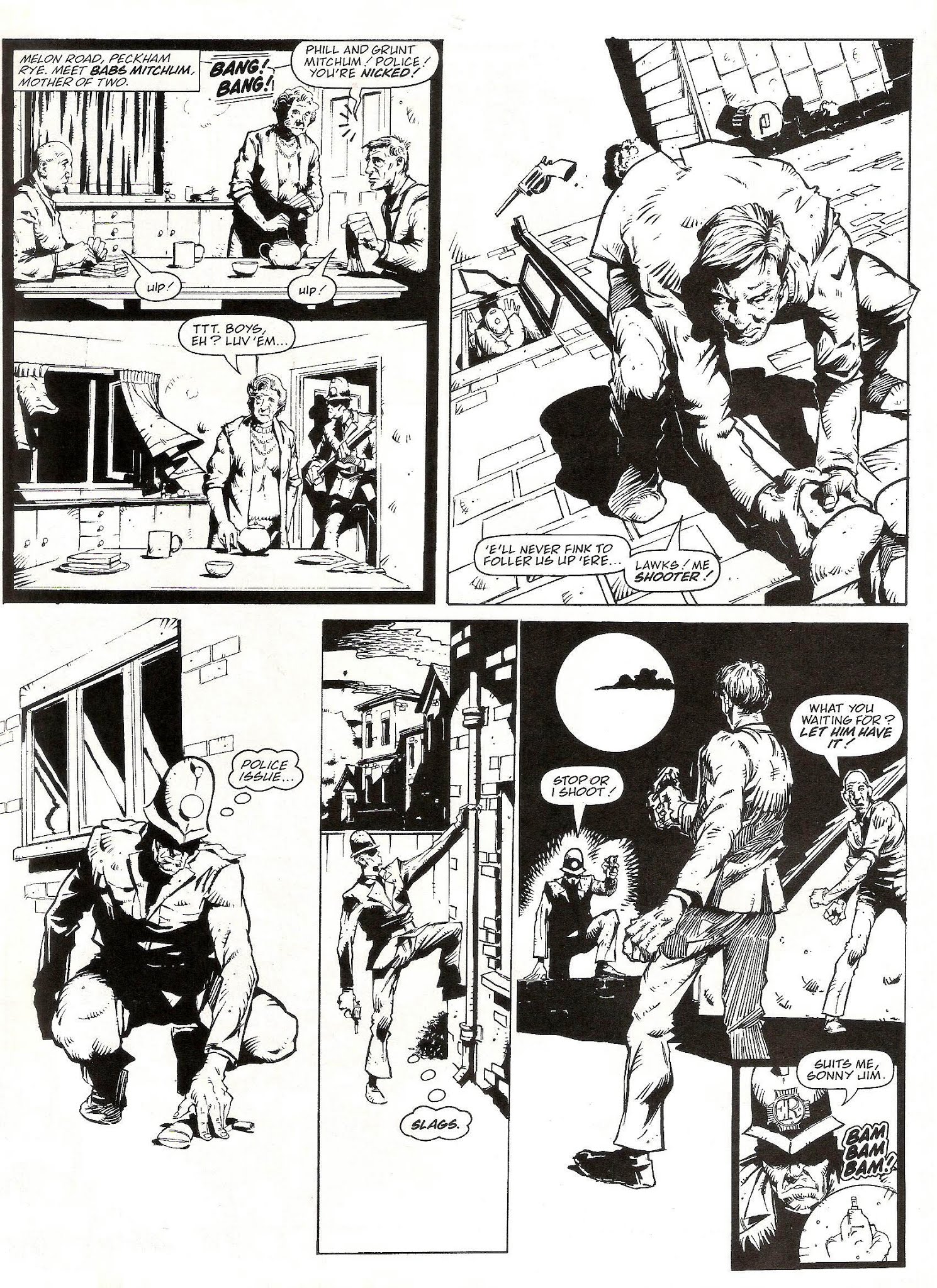 Read online Judge Dredd Mega-Special comic -  Issue #9 - 34