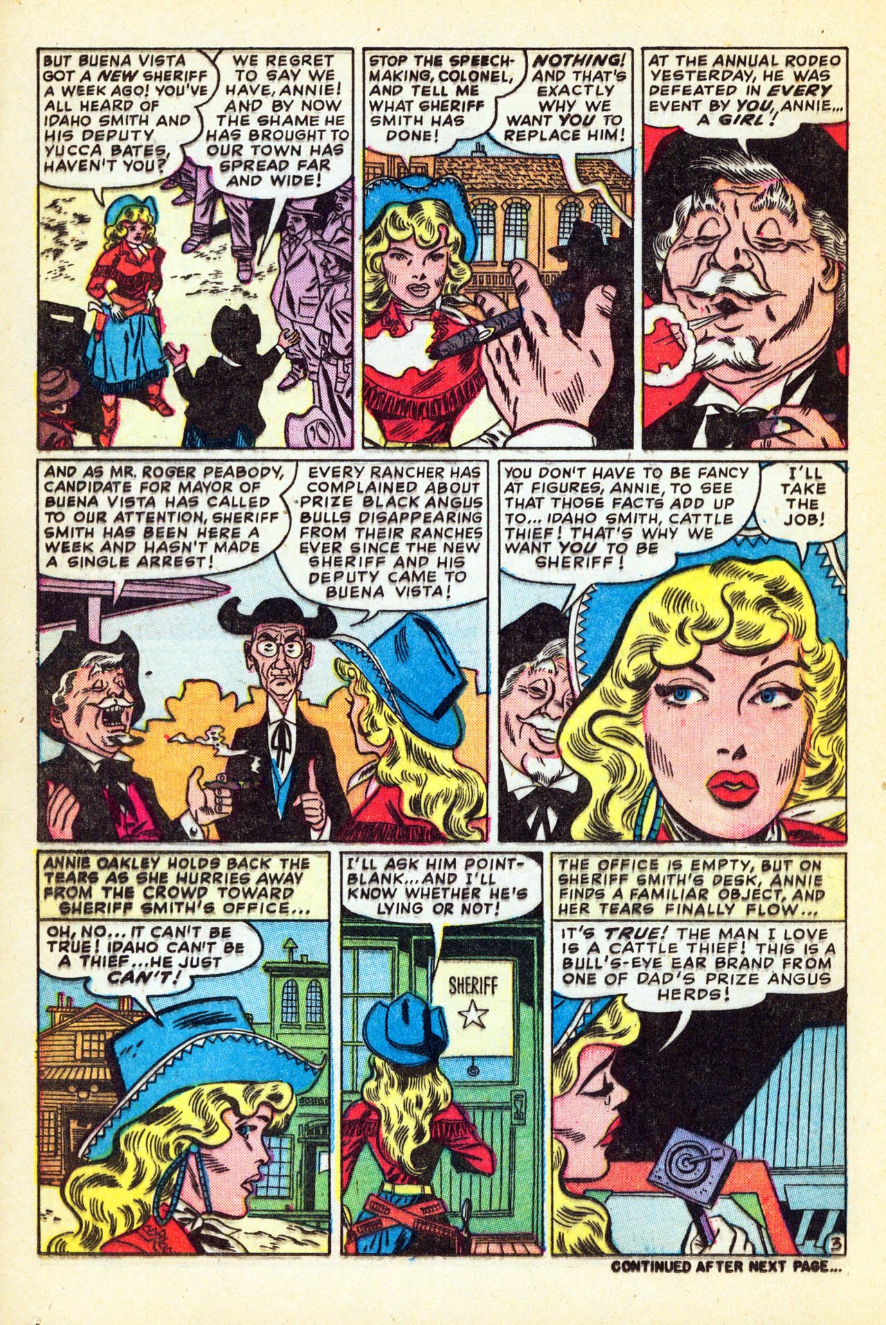 Read online Annie Oakley comic -  Issue #5 - 12