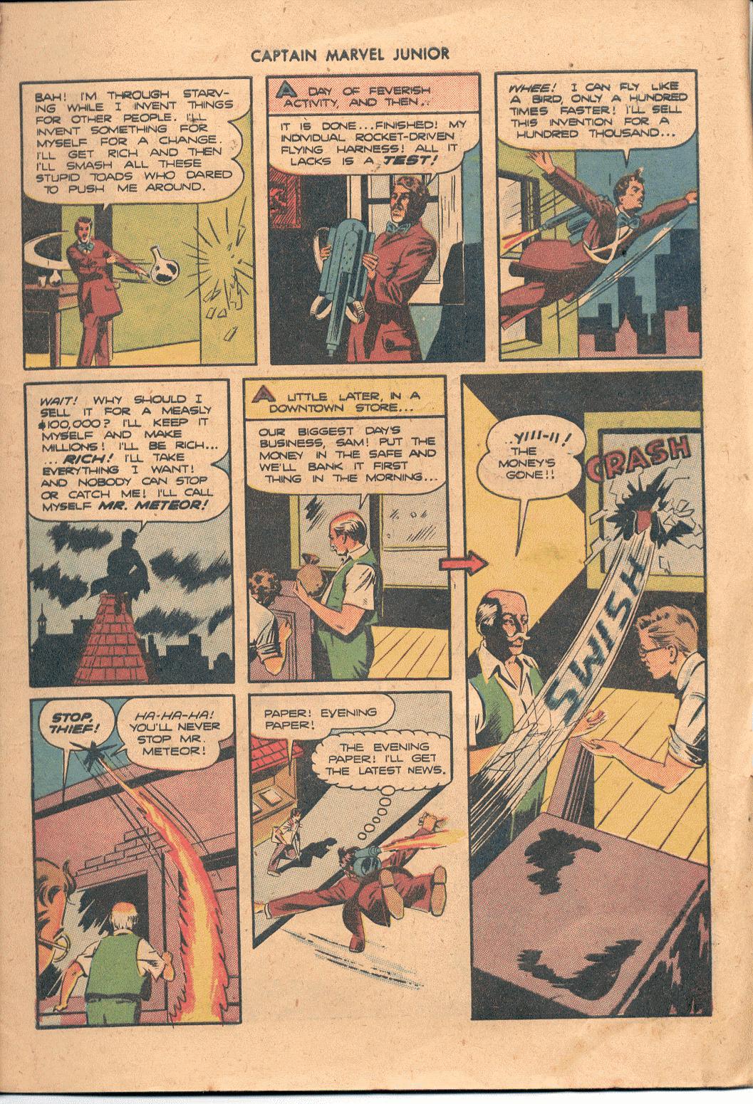 Read online Captain Marvel, Jr. comic -  Issue #30 - 4