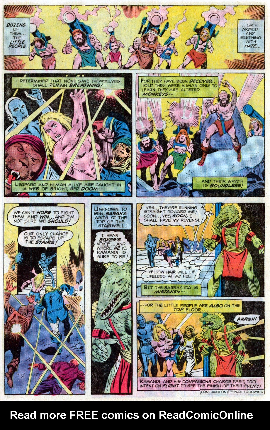 Read online Kamandi, The Last Boy On Earth comic -  Issue #46 - 10