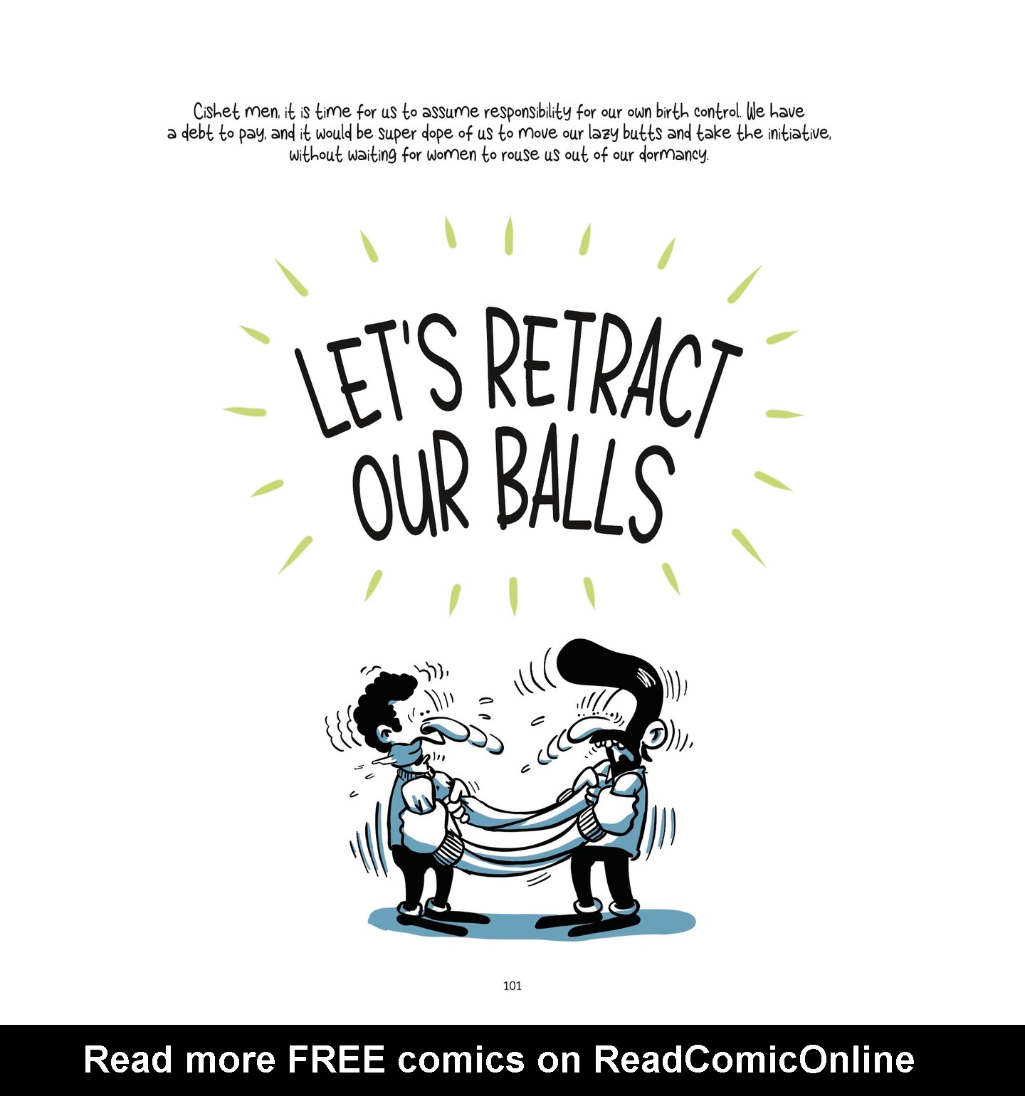 Read online Balls Up A Contraceptive Journey comic -  Issue # TPB - 98