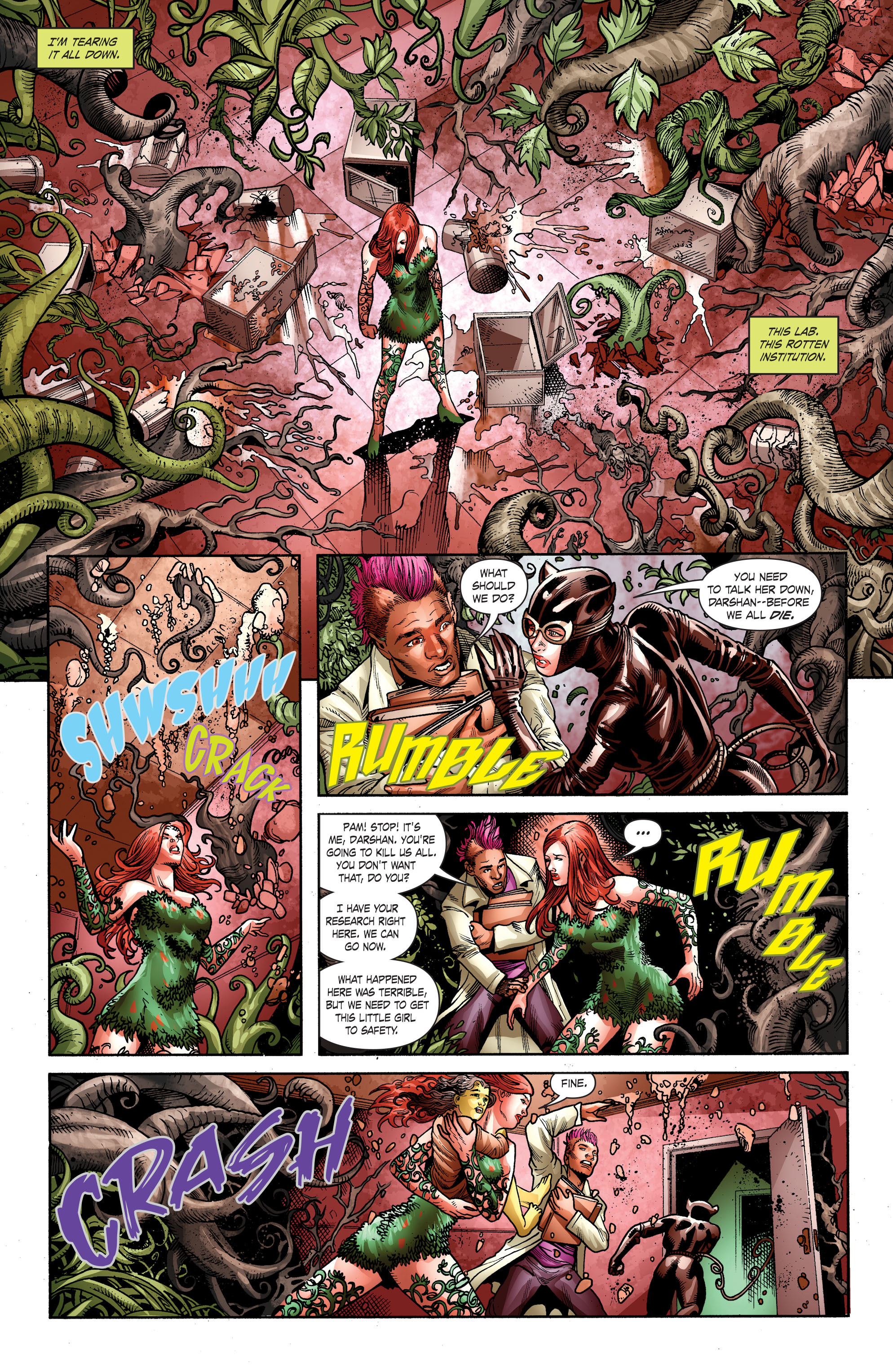 Read online Poison Ivy: Cycle of Life and Death comic -  Issue #4 - 21