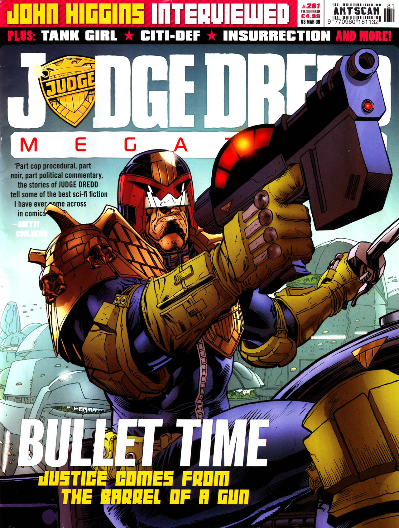 Read online Judge Dredd Megazine (Vol. 5) comic -  Issue #281 - 1