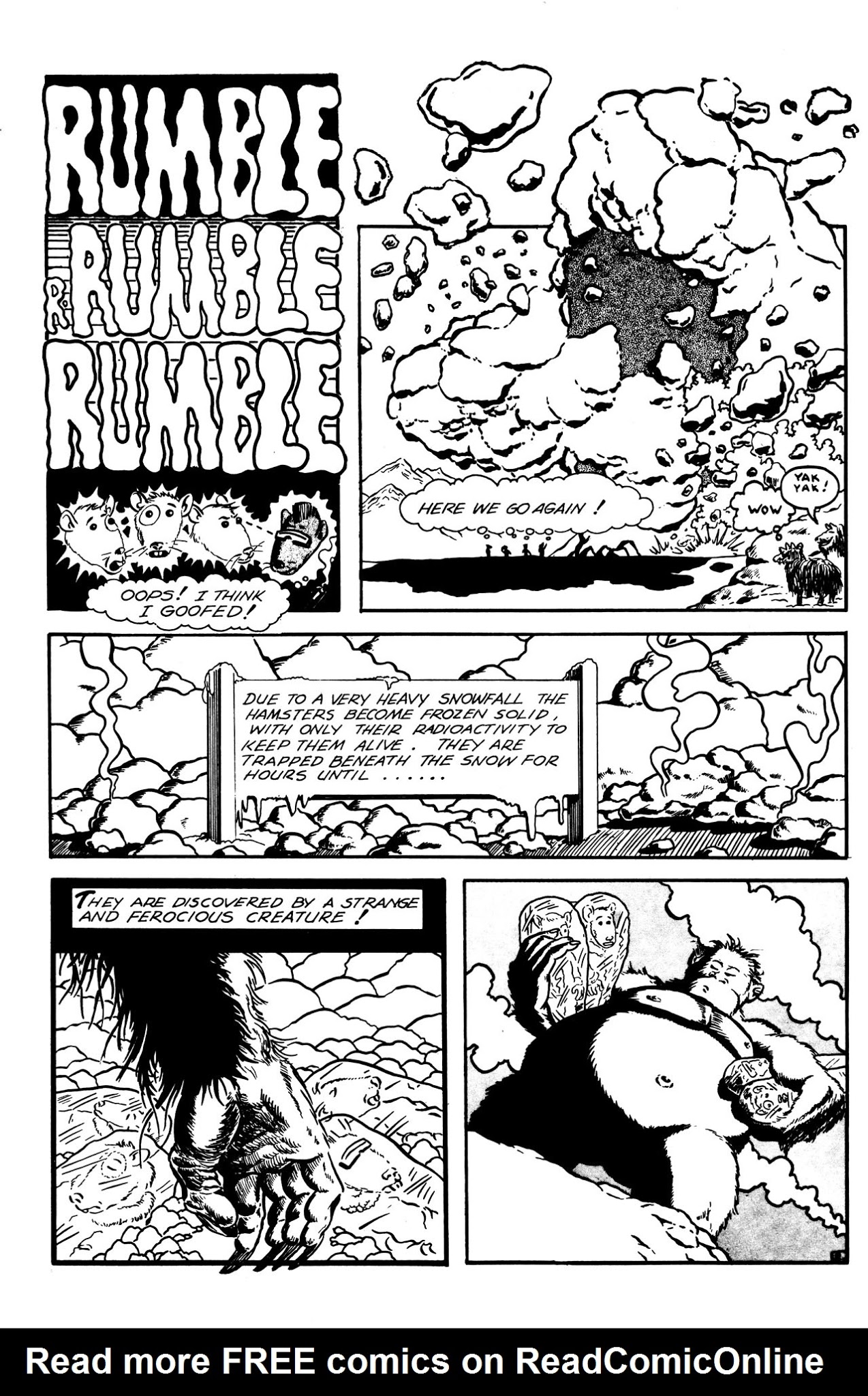 Read online Adolescent Radioactive Black Belt Hamsters comic -  Issue #3 - 30