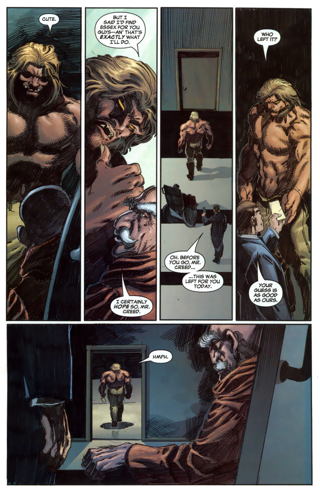 Read online Weapon X (2002) comic -  Issue #27 - 21